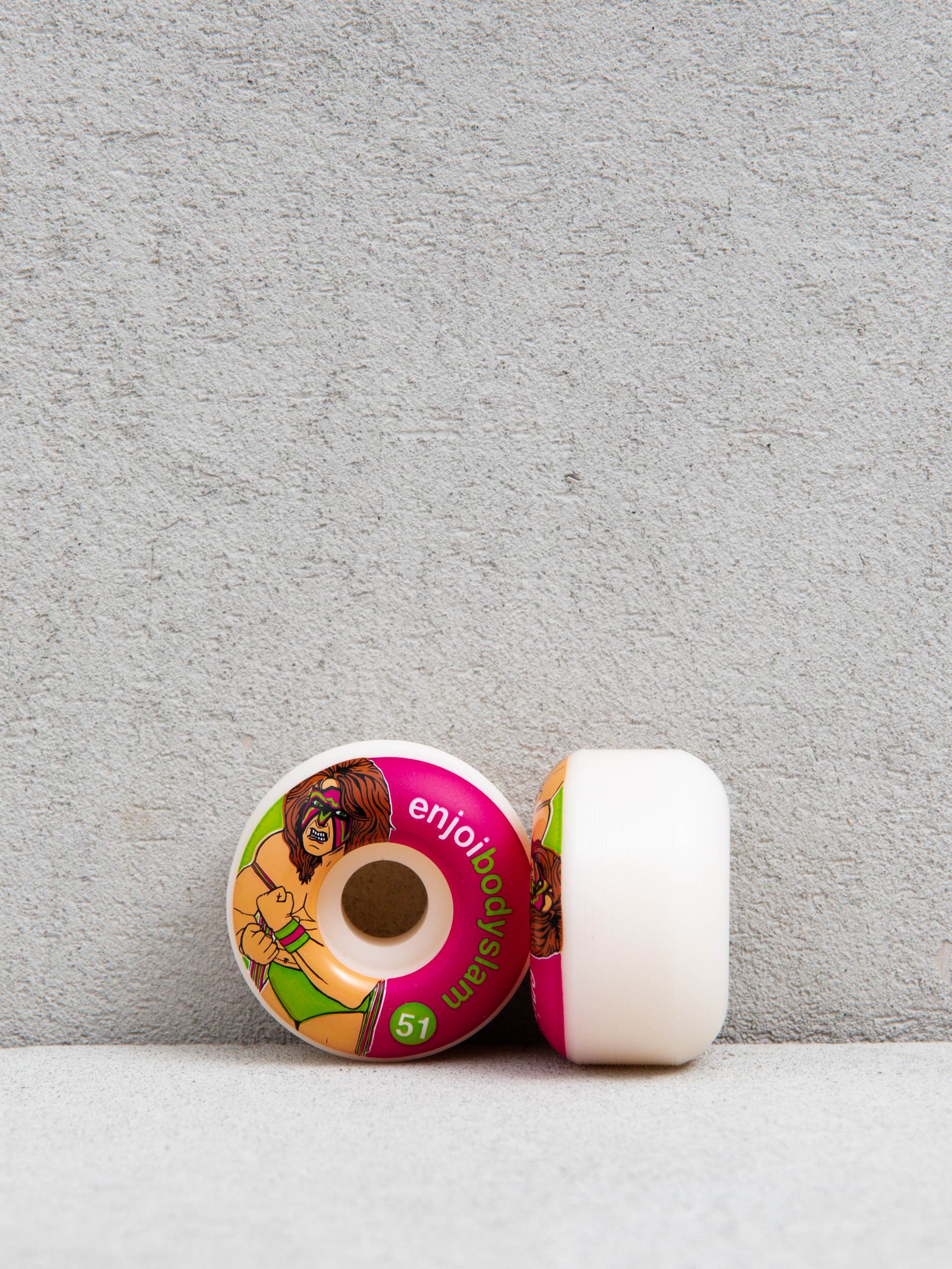 Колелца Enjoi Bodyslam (pink/green)