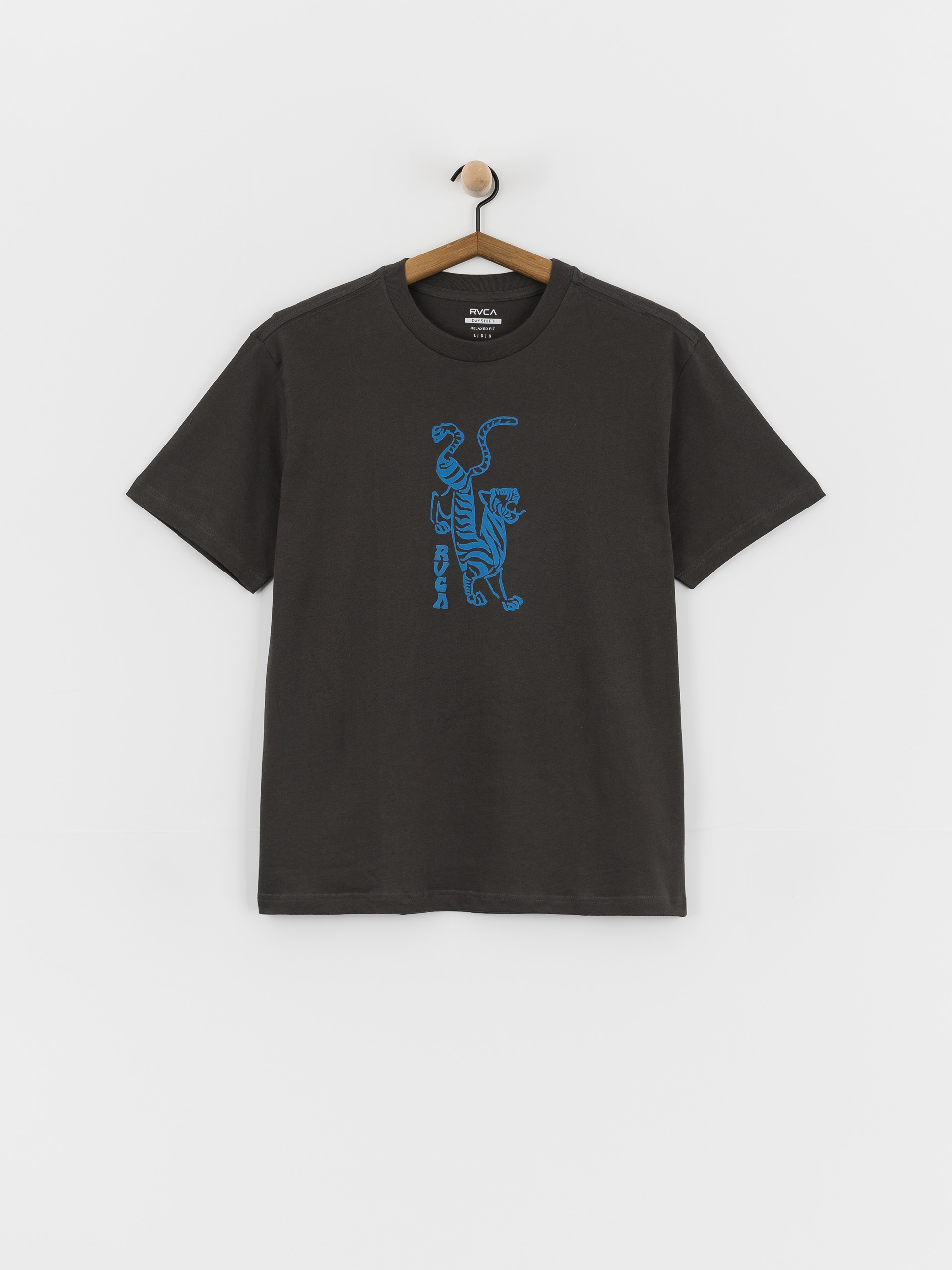 Тениска RVCA Balance Tiger (pirate black)