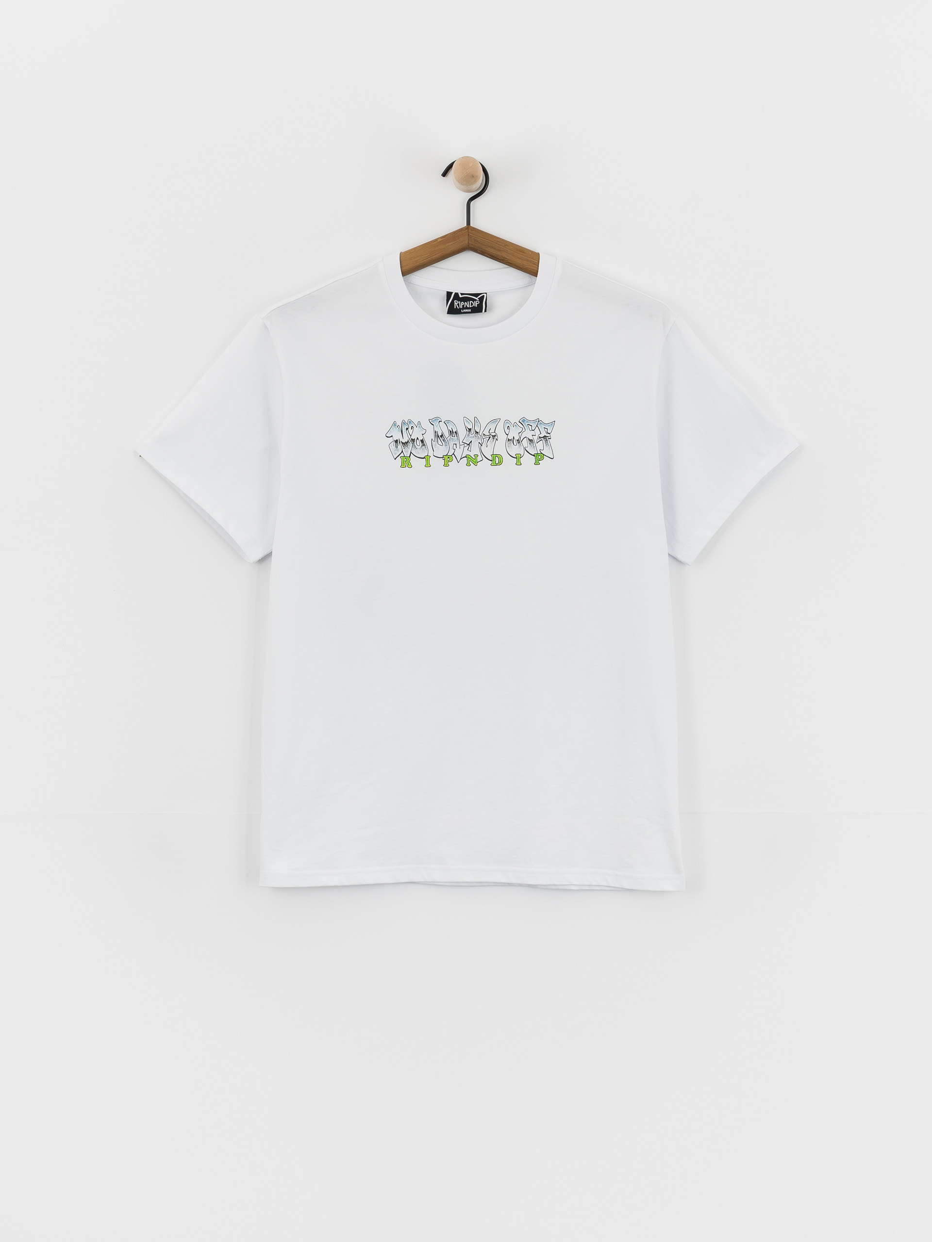 Тениска RipNDip Karate Kat (white)