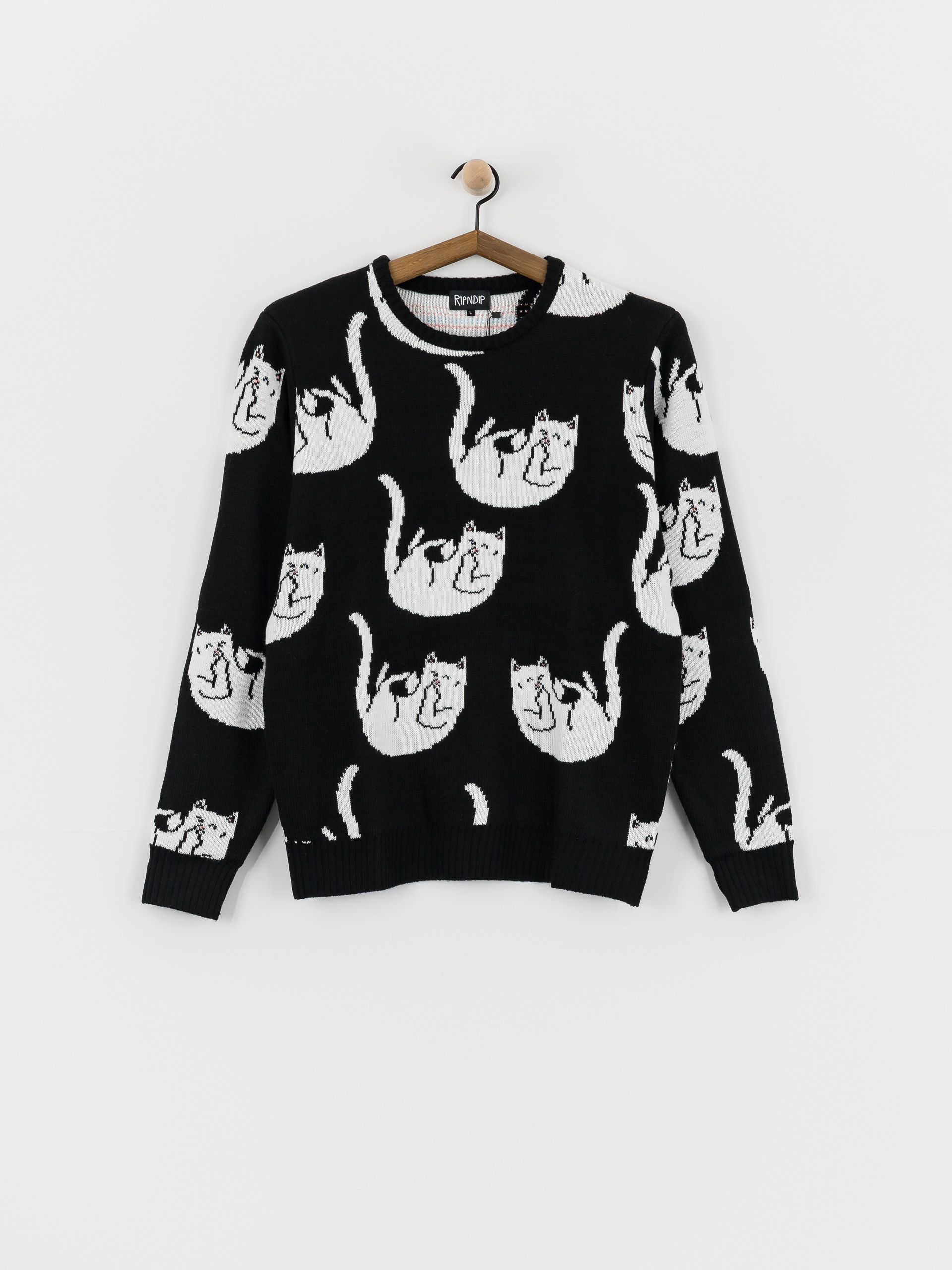 Пуловер RipNDip Falling For Nermal Knit