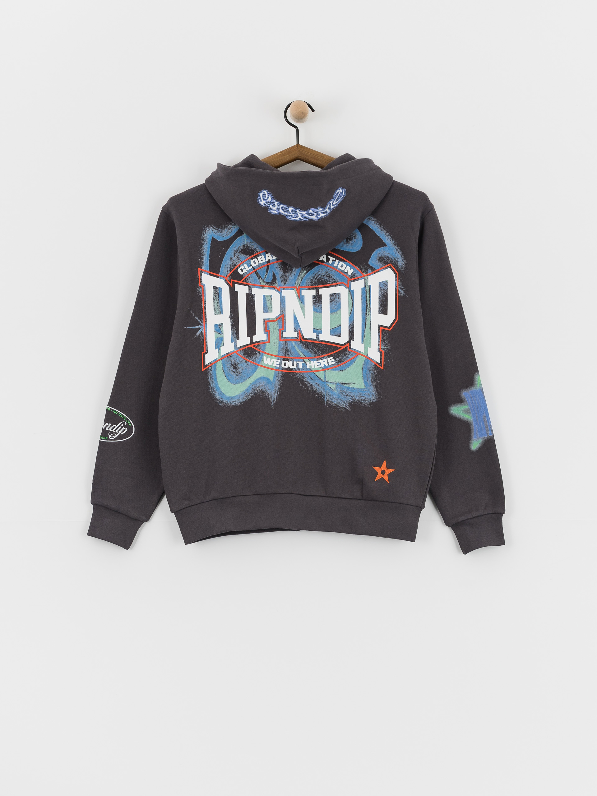 Суитшърт с качулка RipNDip Allure Zip HD