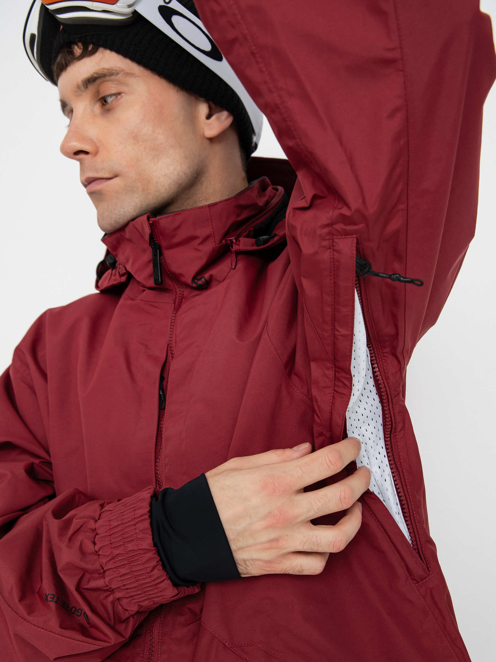 Мъжки Сноуборд яке Volcom Longo Gore Tex (burnt red)