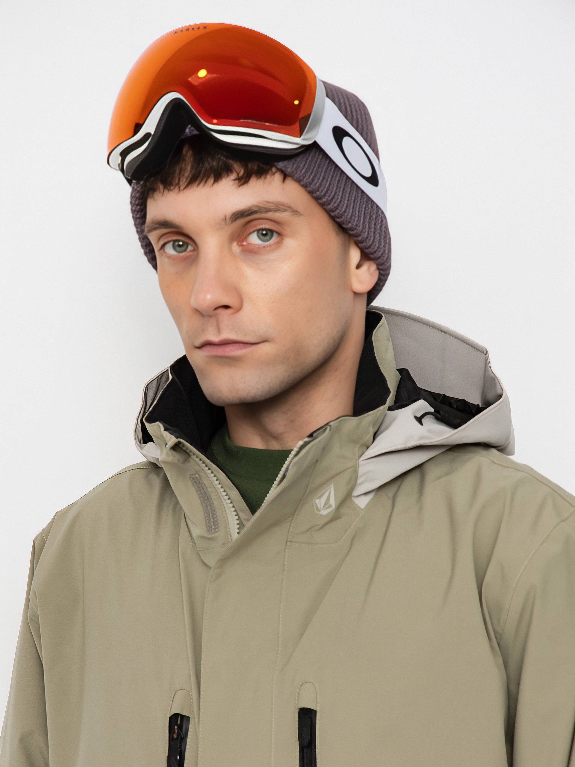 Мъжки Сноуборд яке Volcom Rnge Stretch 30K (moss green)