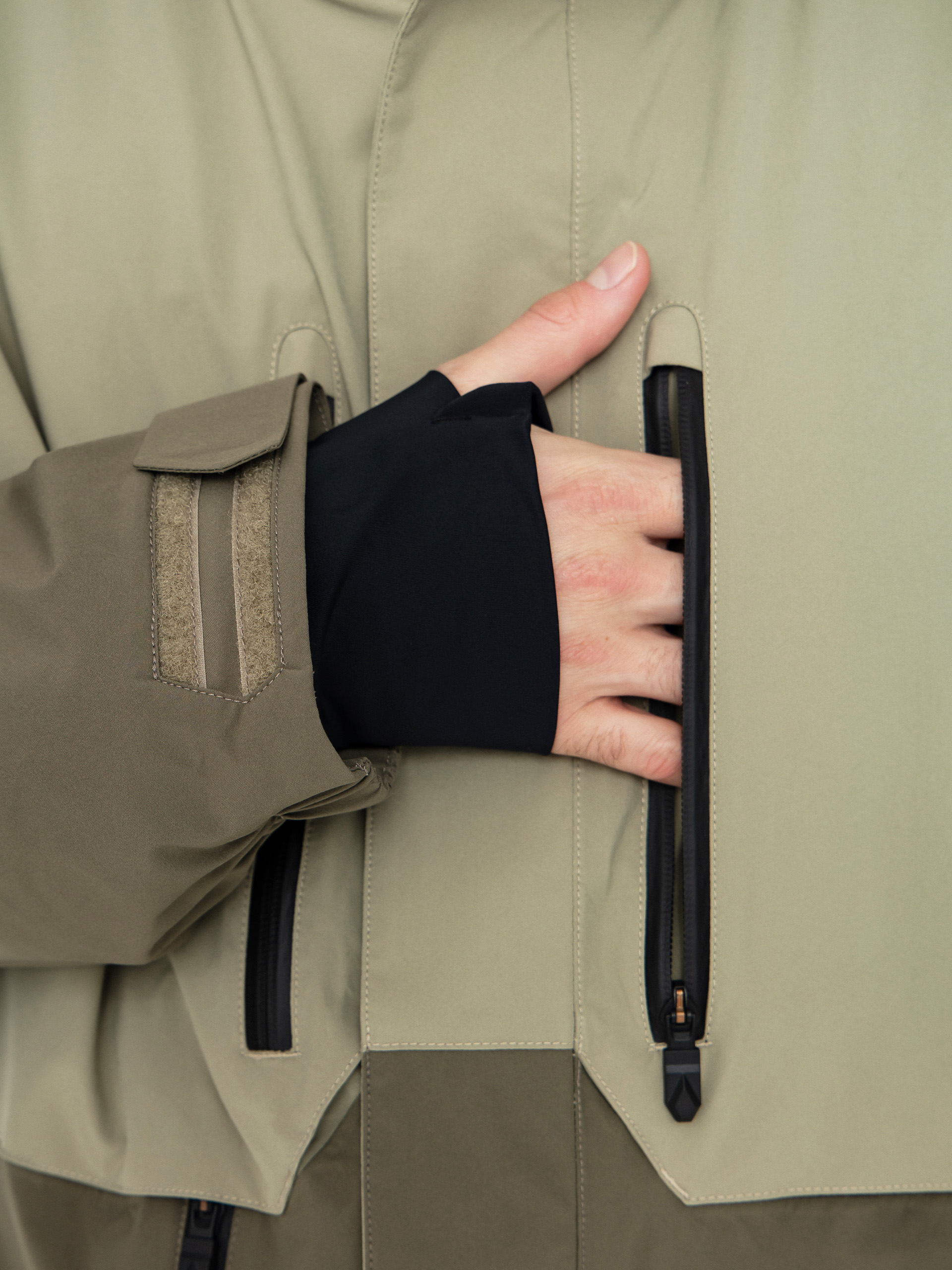 Мъжки Сноуборд яке Volcom Rnge Stretch 30K (moss green)