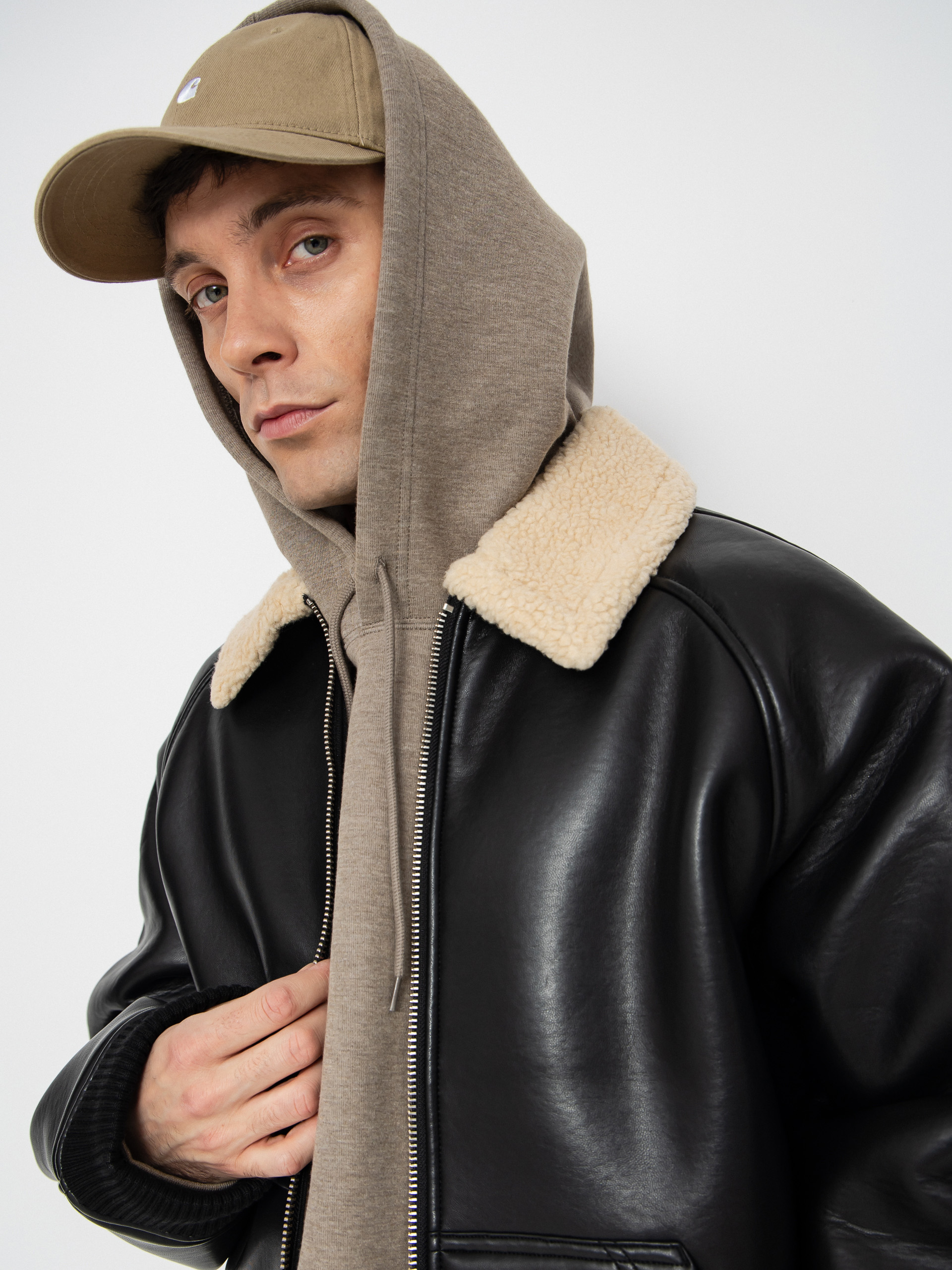 Яке Carhartt WIP Shepton (black/natural)