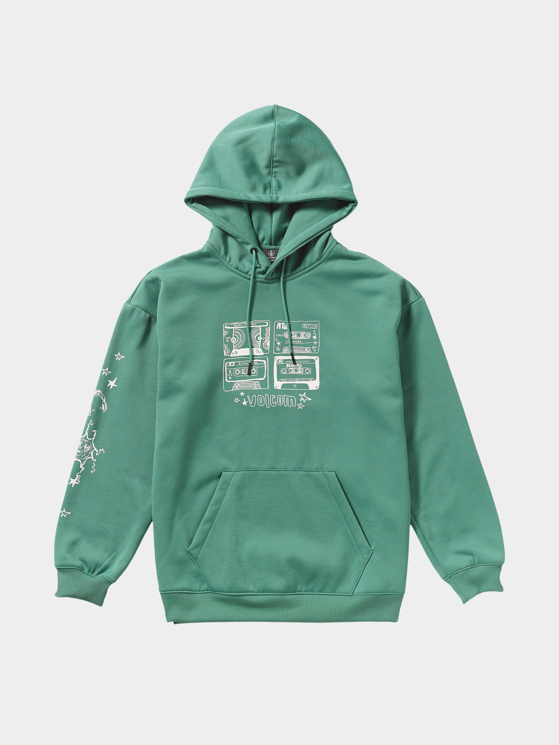 Дамска Термо суитшърт Volcom Essential Hydro HD (spruce green)