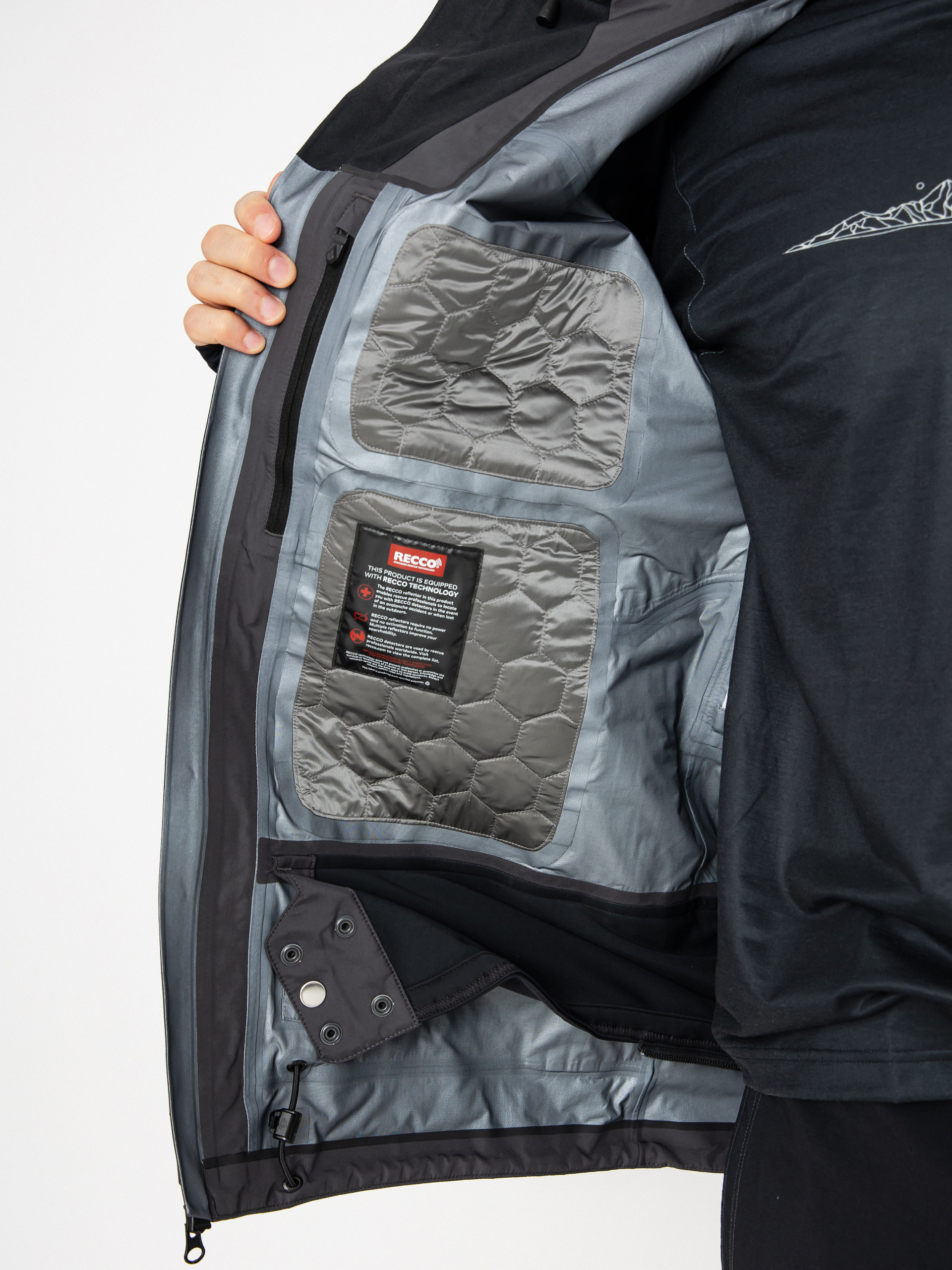 Мъжки Сноуборд яке Volcom Tds Inf Gore Tex (black)