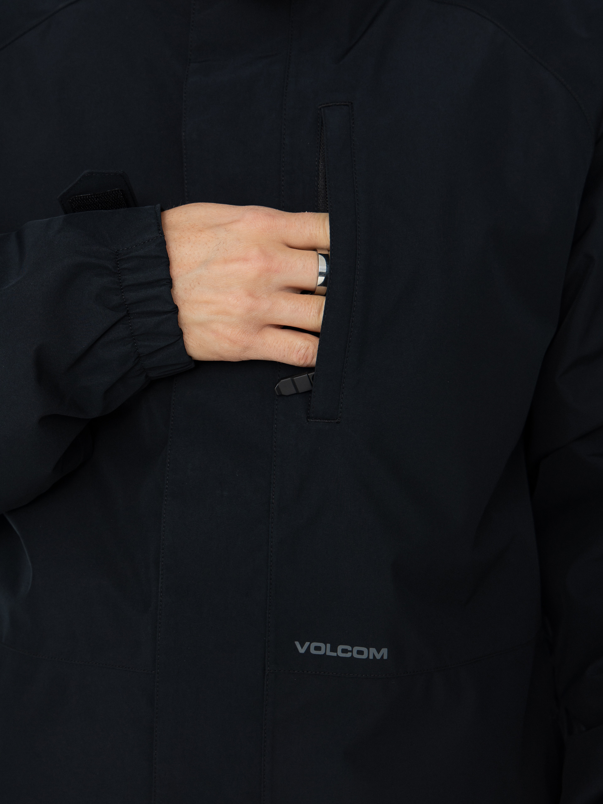 Мъжки Сноуборд яке Volcom Dua Ins Gore Tex (black)