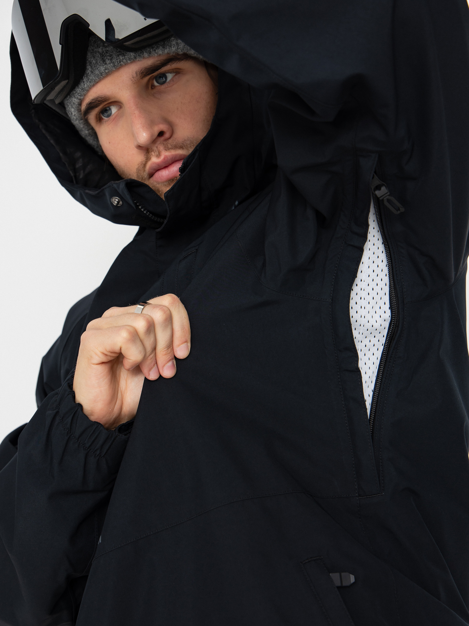 Мъжки Сноуборд яке Volcom Dua Ins Gore Tex (black)