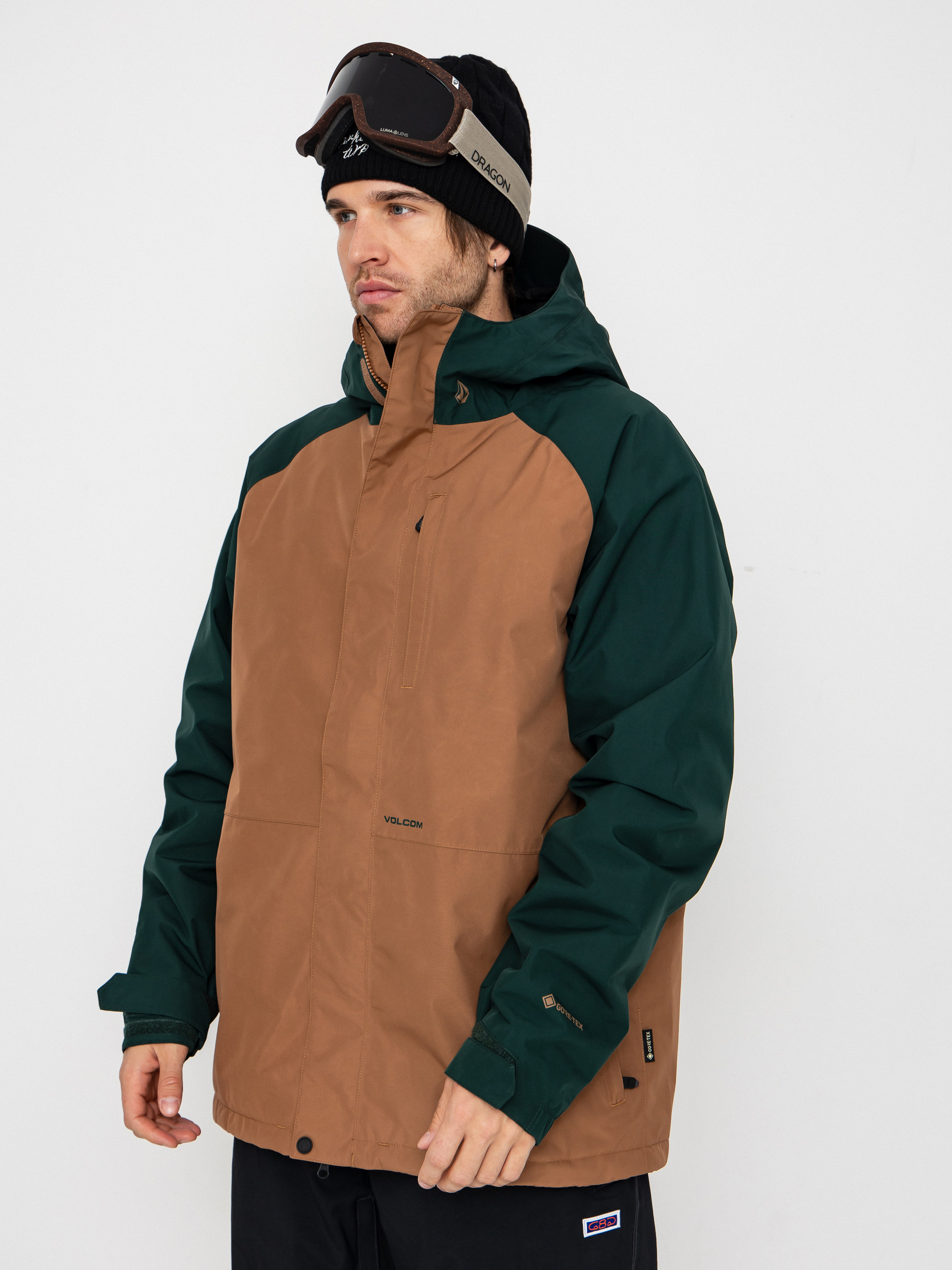 Мъжки Сноуборд яке Volcom Dua Ins Gore Tex (terra brown)