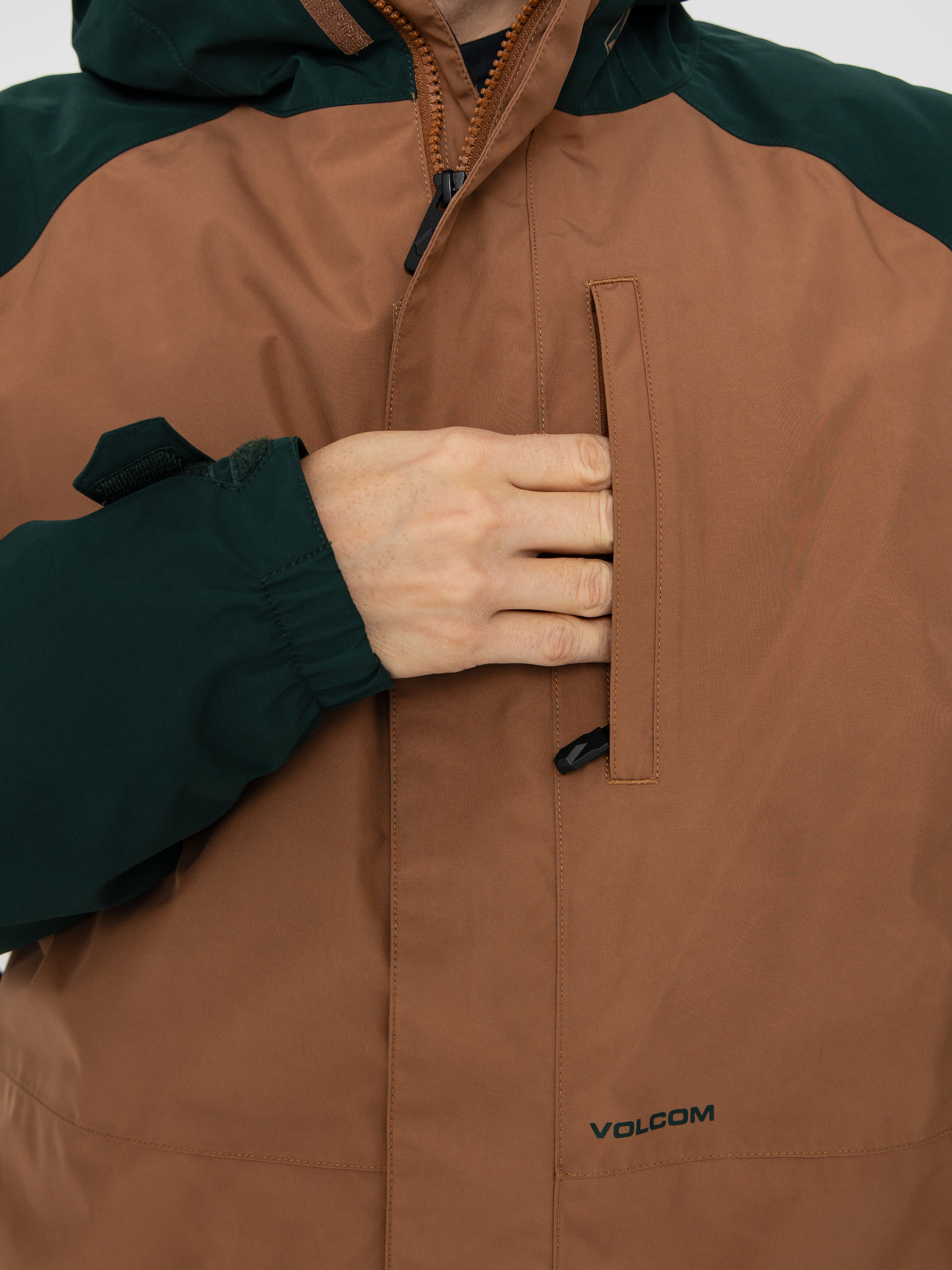 Мъжки Сноуборд яке Volcom Dua Ins Gore Tex (terra brown)