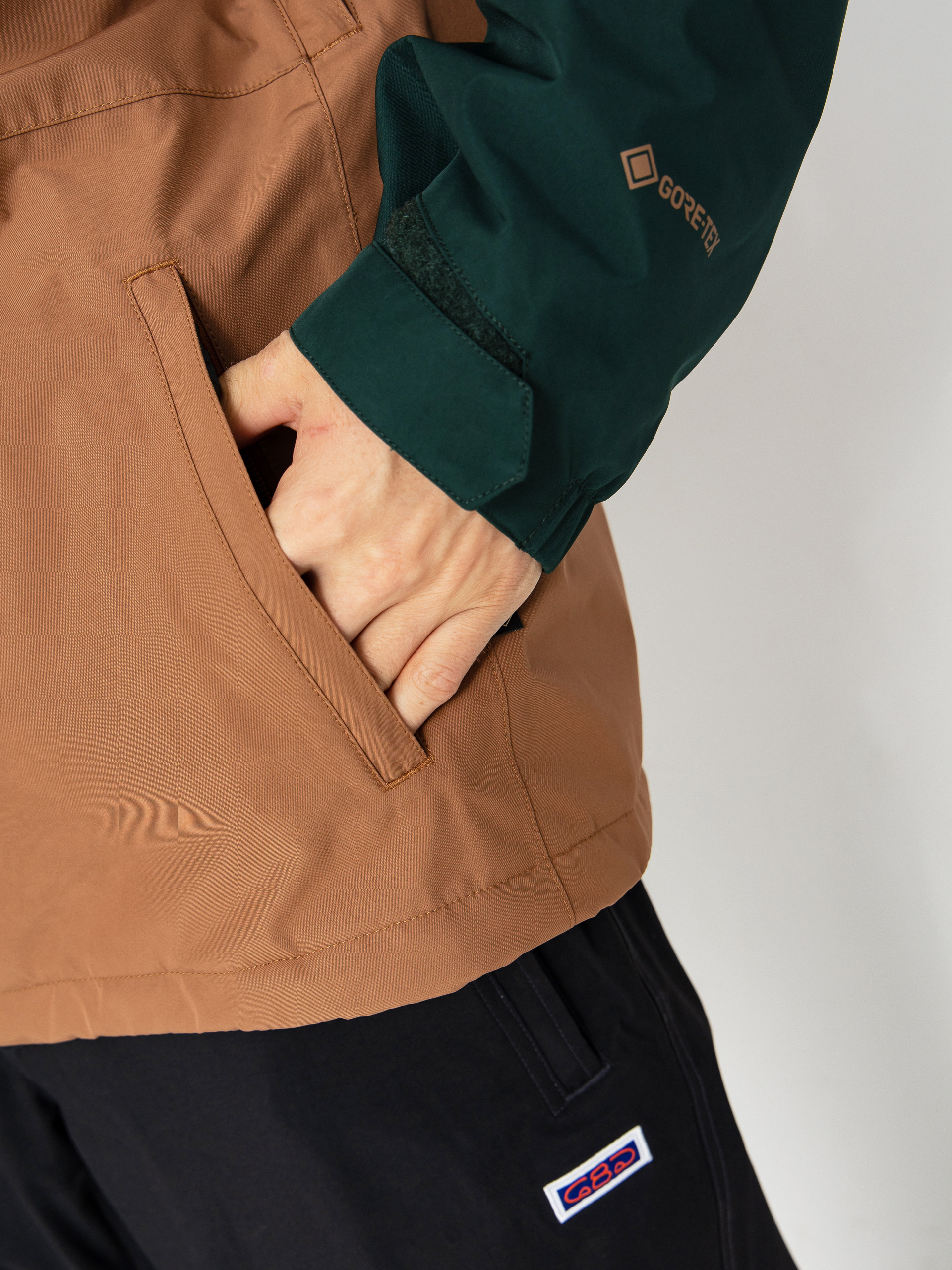 Мъжки Сноуборд яке Volcom Dua Ins Gore Tex (terra brown)