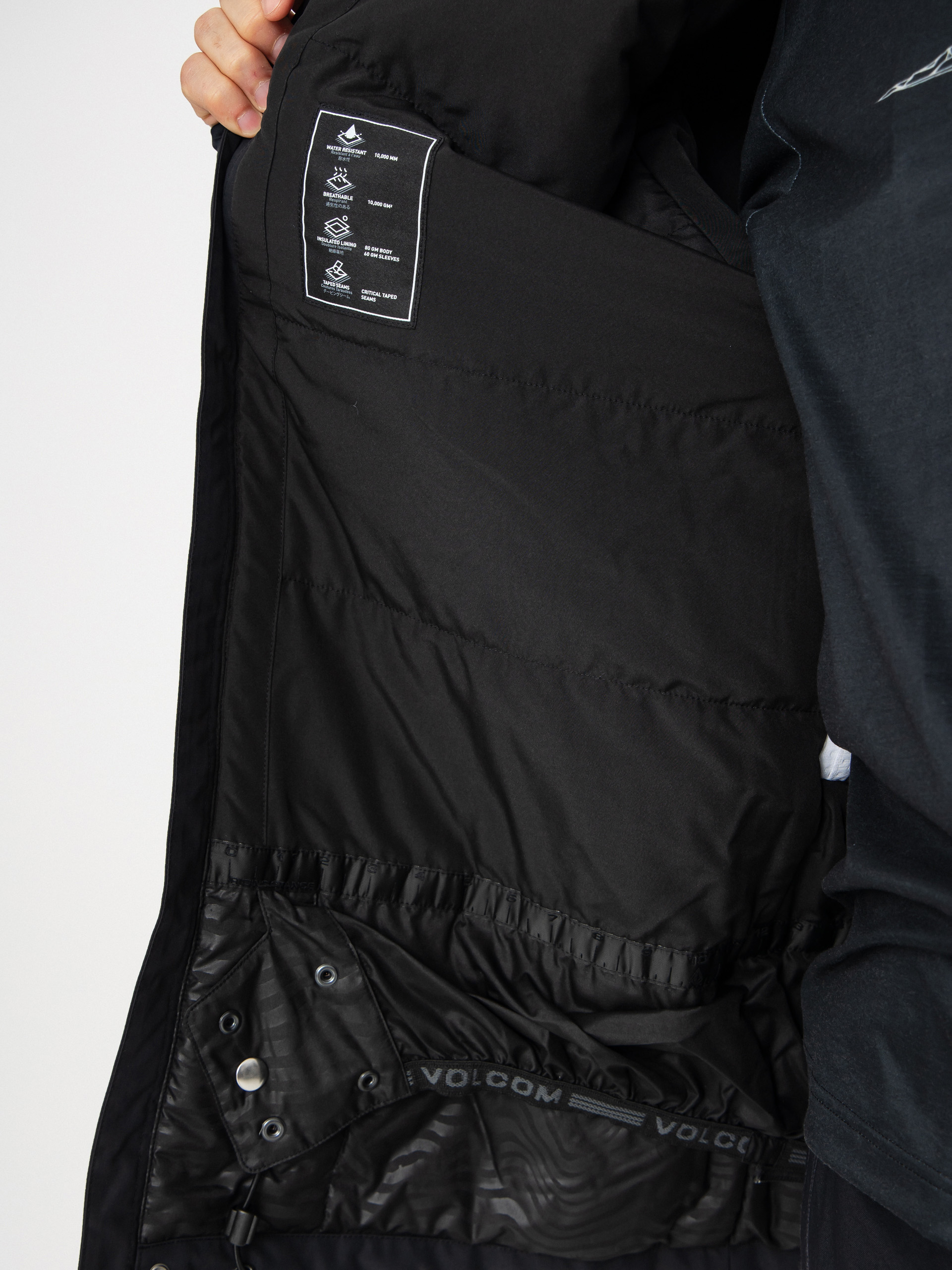 Мъжки Сноуборд яке Volcom Primry Ins (black)