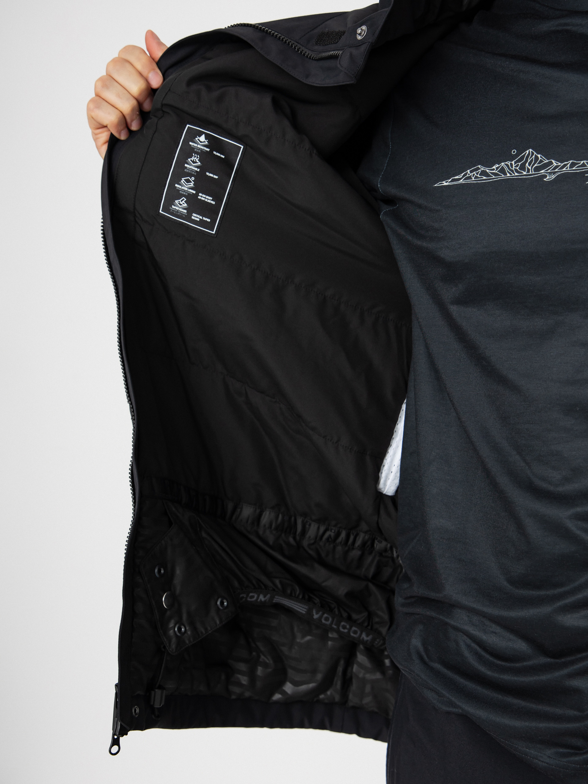 Мъжки Сноуборд яке Volcom Primry Ins (mauve)