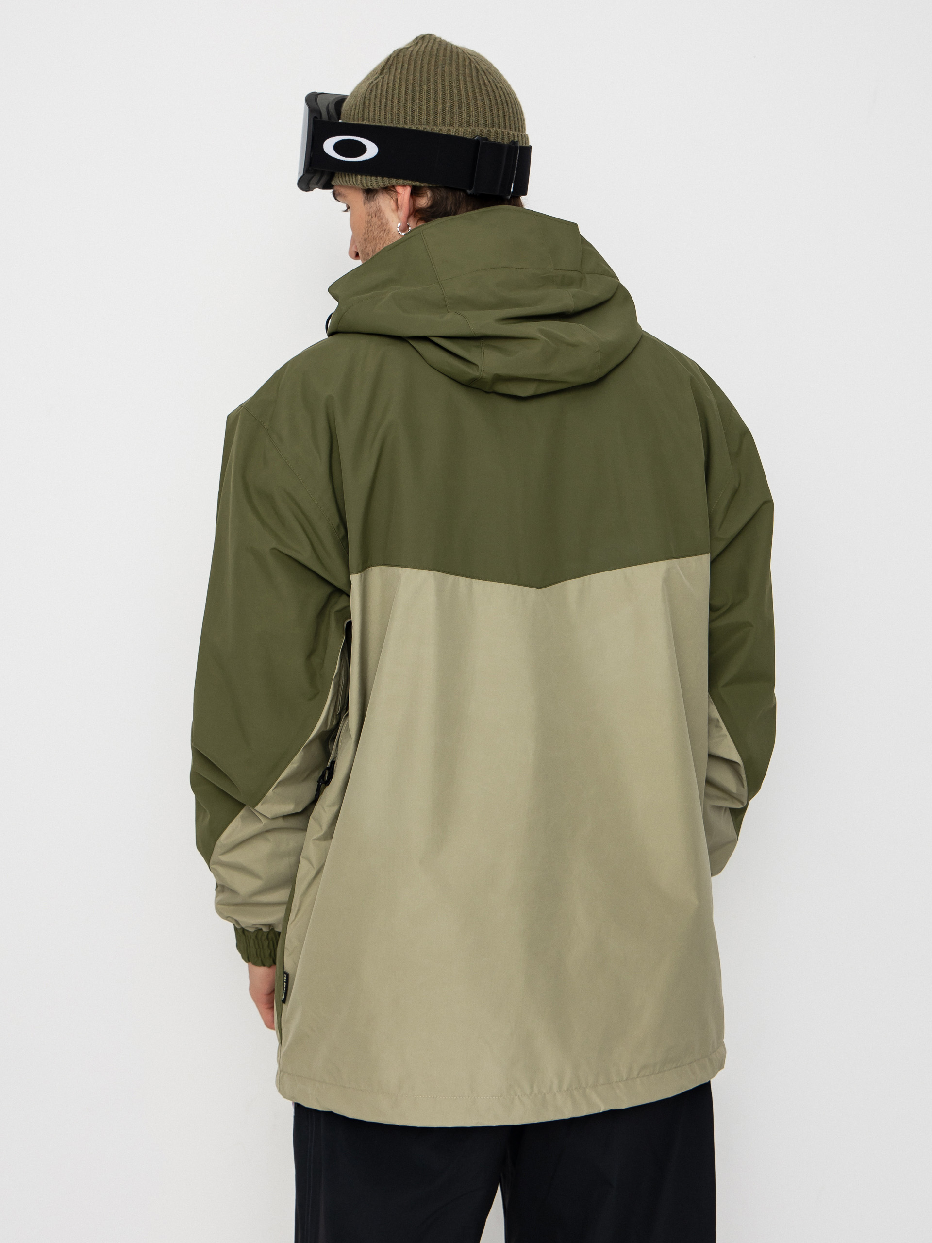 Мъжки Сноуборд яке Volcom Longo Gore Tex (dark olive)