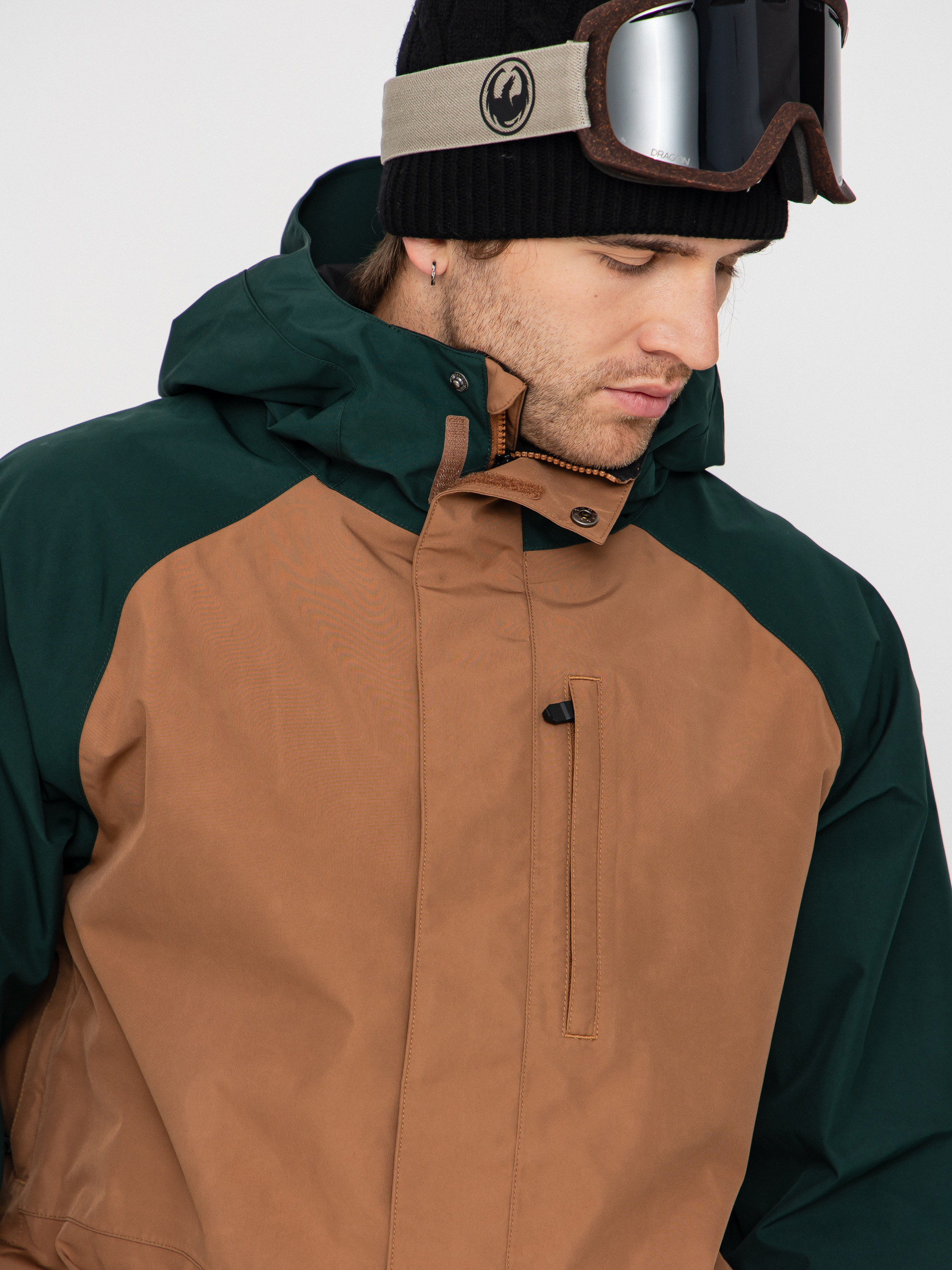 Мъжки Сноуборд яке Volcom Dua Gore Tex (terra brown)