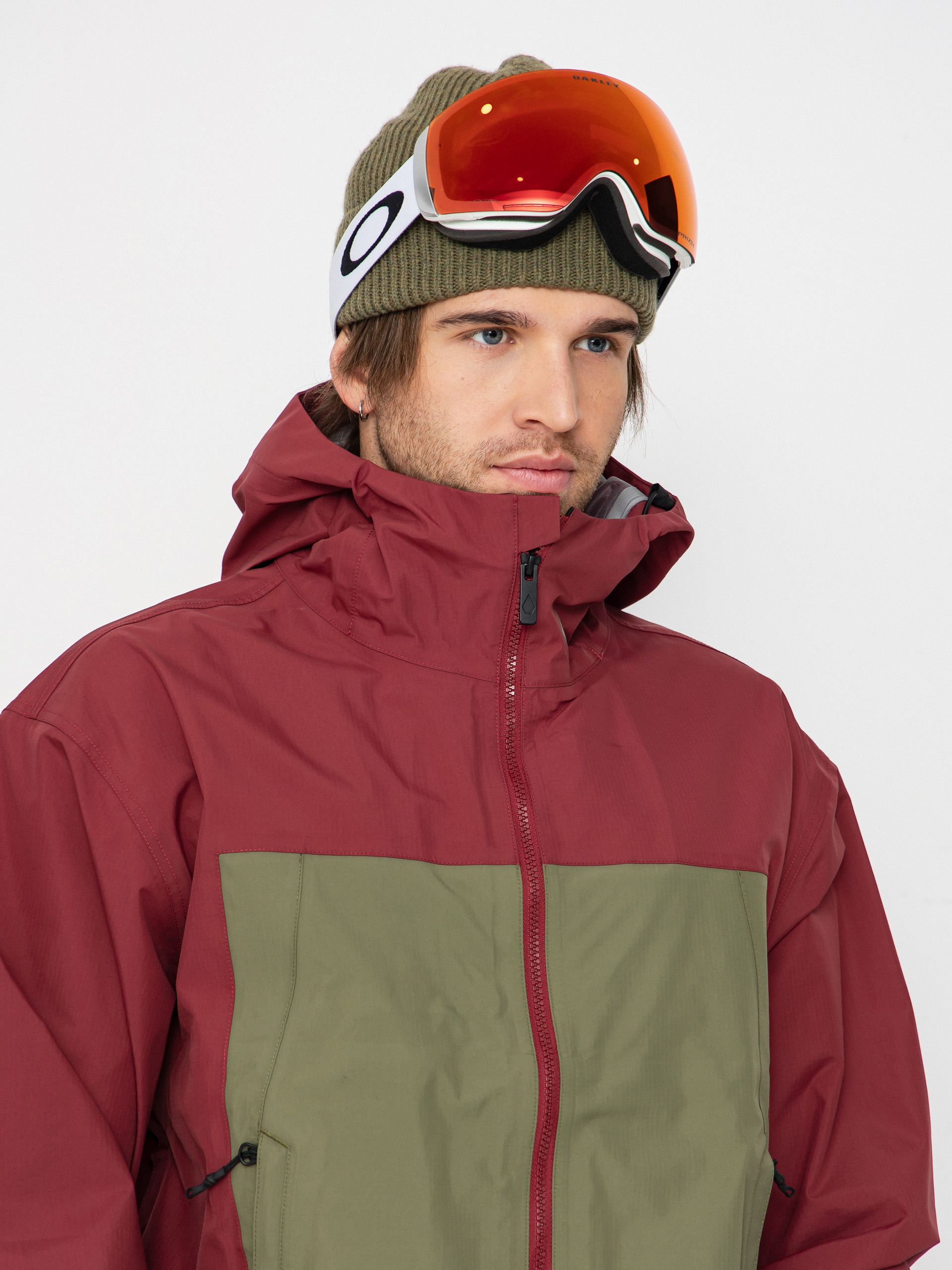 Мъжки Сноуборд яке Volcom Arthur 3L (burnt red)