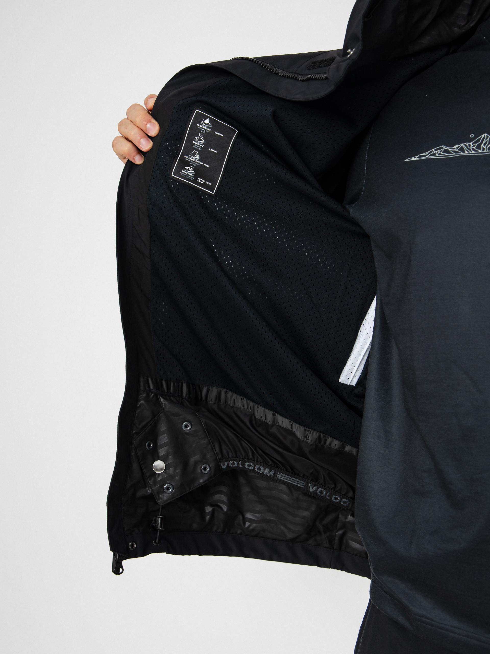 Мъжки Сноуборд яке Volcom Primry (black)