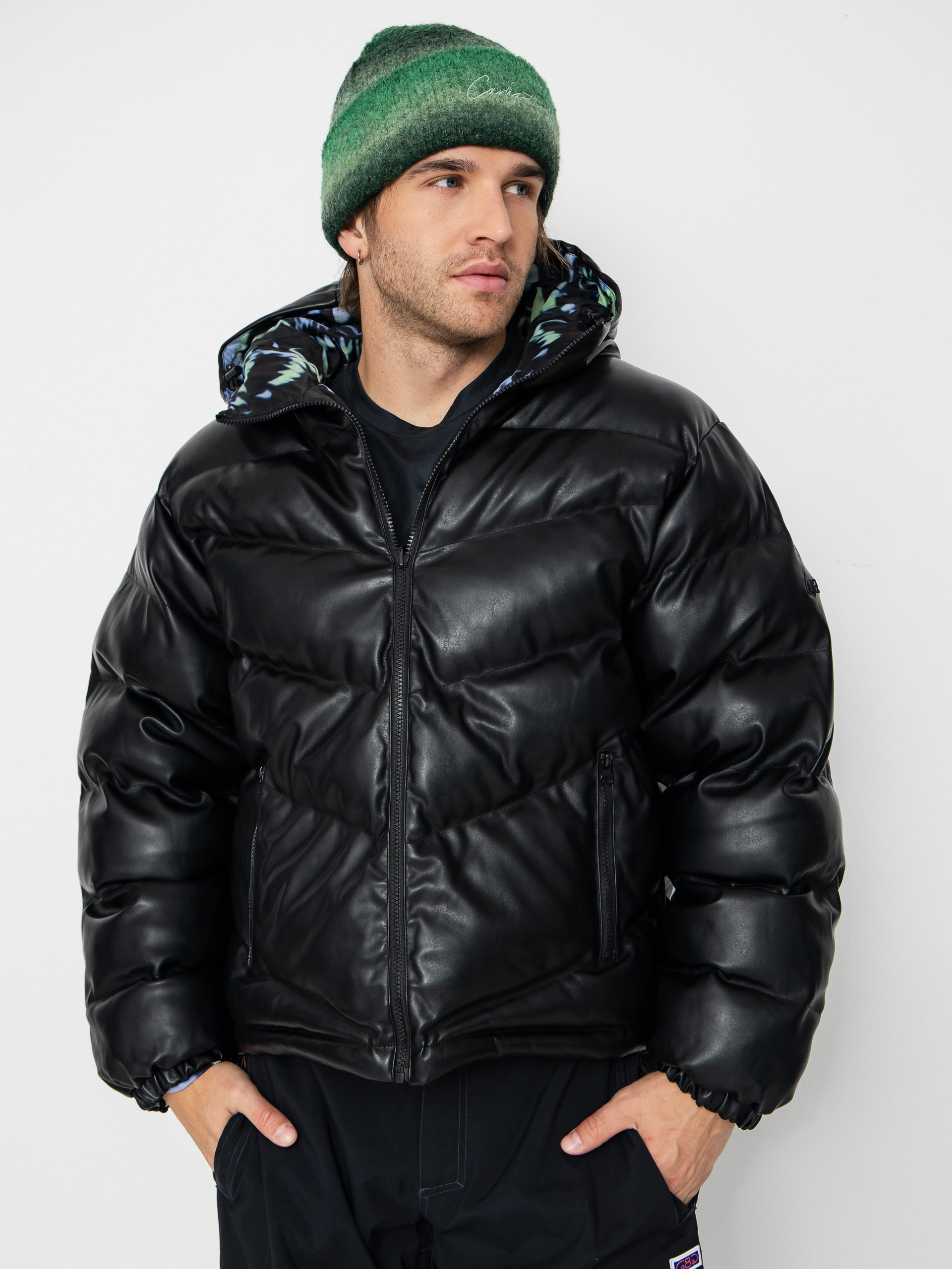 Яке Wasted Paris Skull Puffer (black)