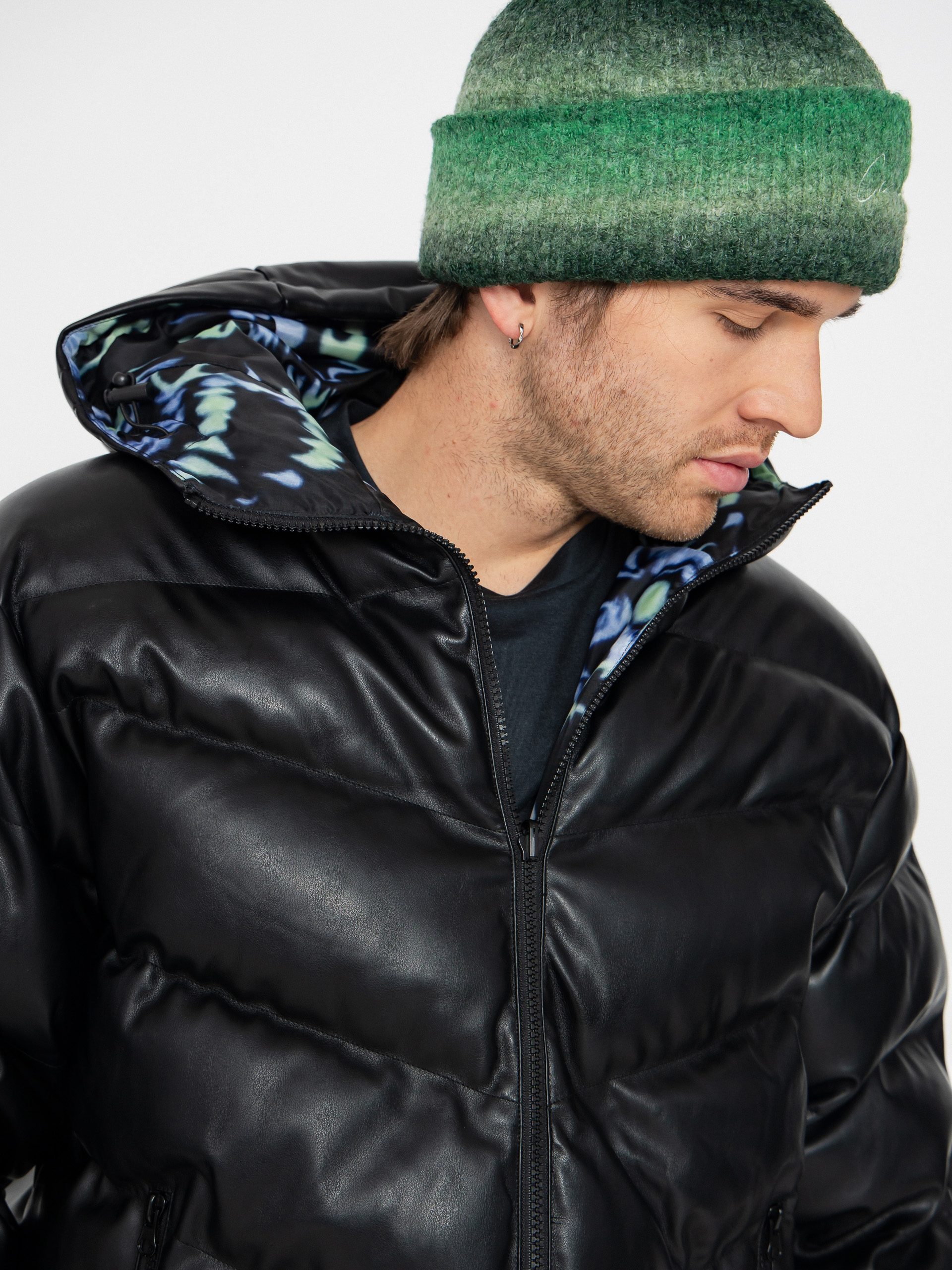 Яке Wasted Paris Skull Puffer (black)