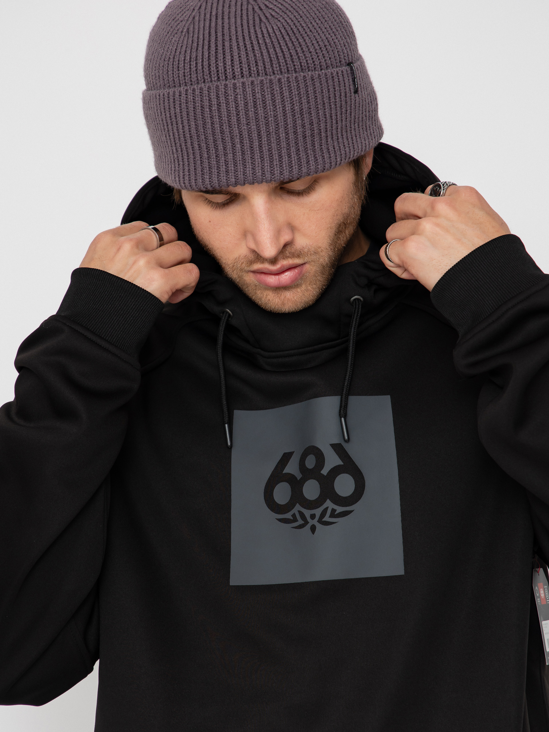 Мъжки Термо суитшърт 686 Bonded Fleece HD (black)