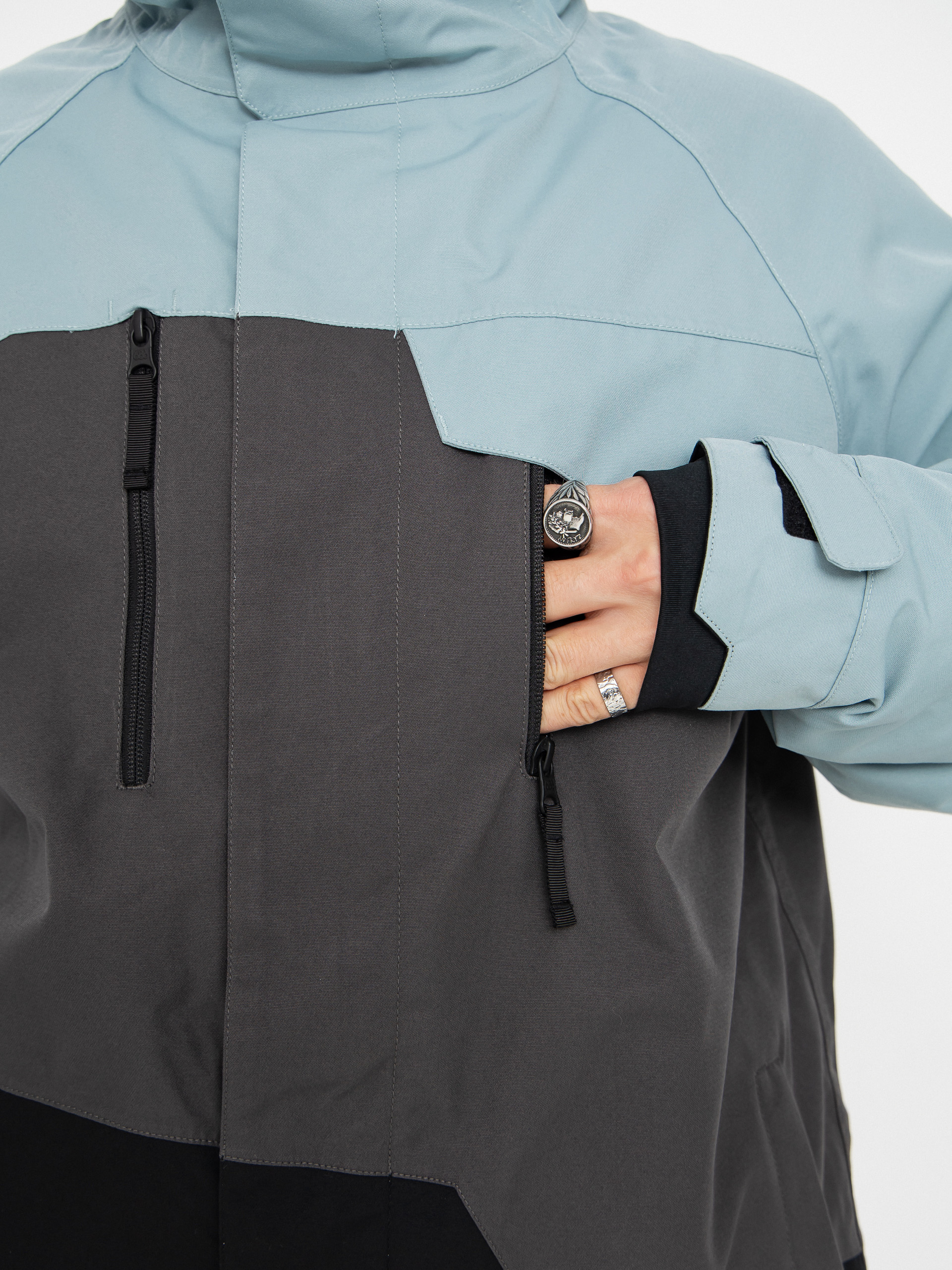 Мъжки Сноуборд яке 686 Geo Insulated (dusty marine colorblock)