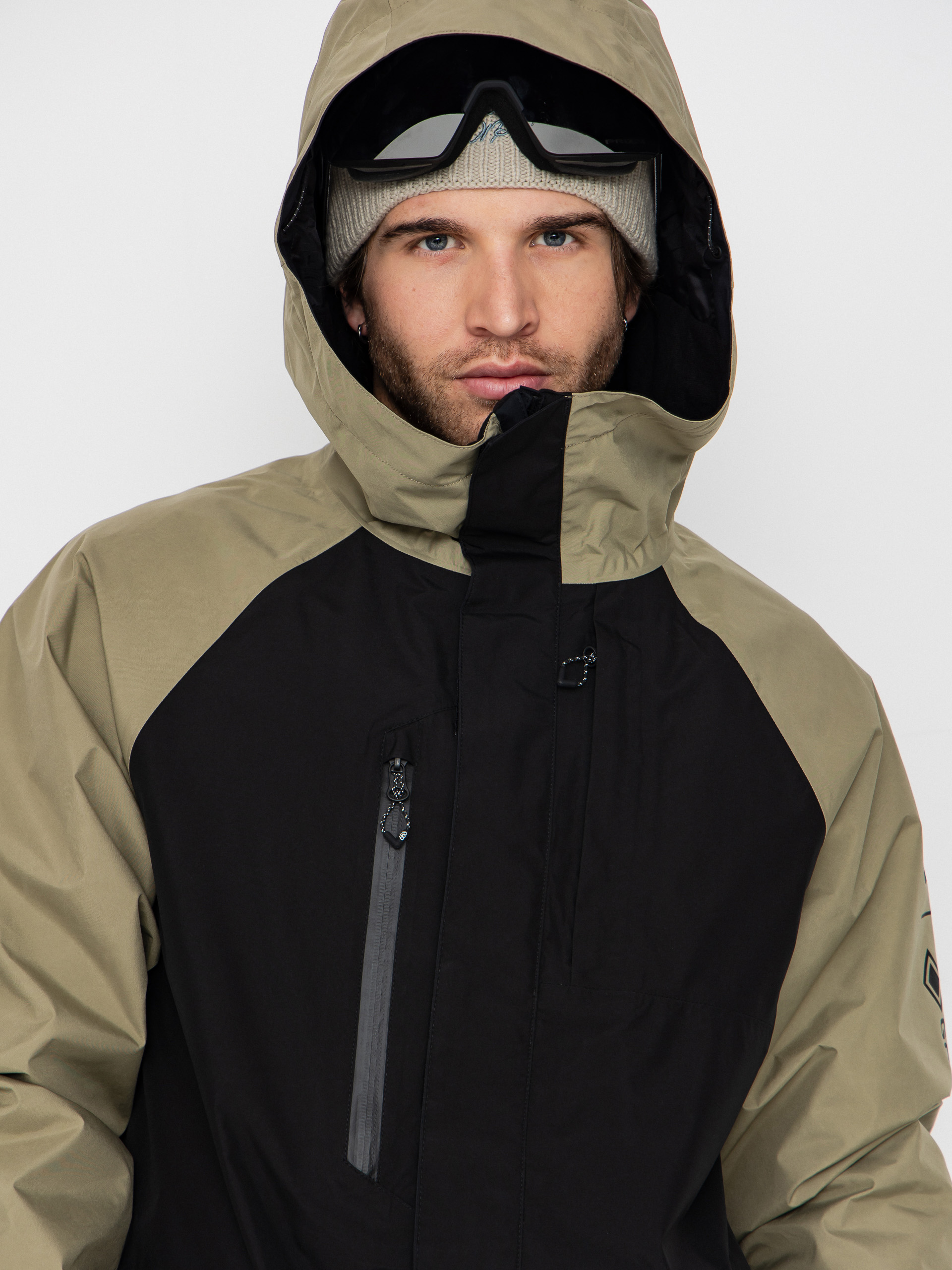 Мъжки Сноуборд яке 686 Gore-TeX Core (sage colorblock)