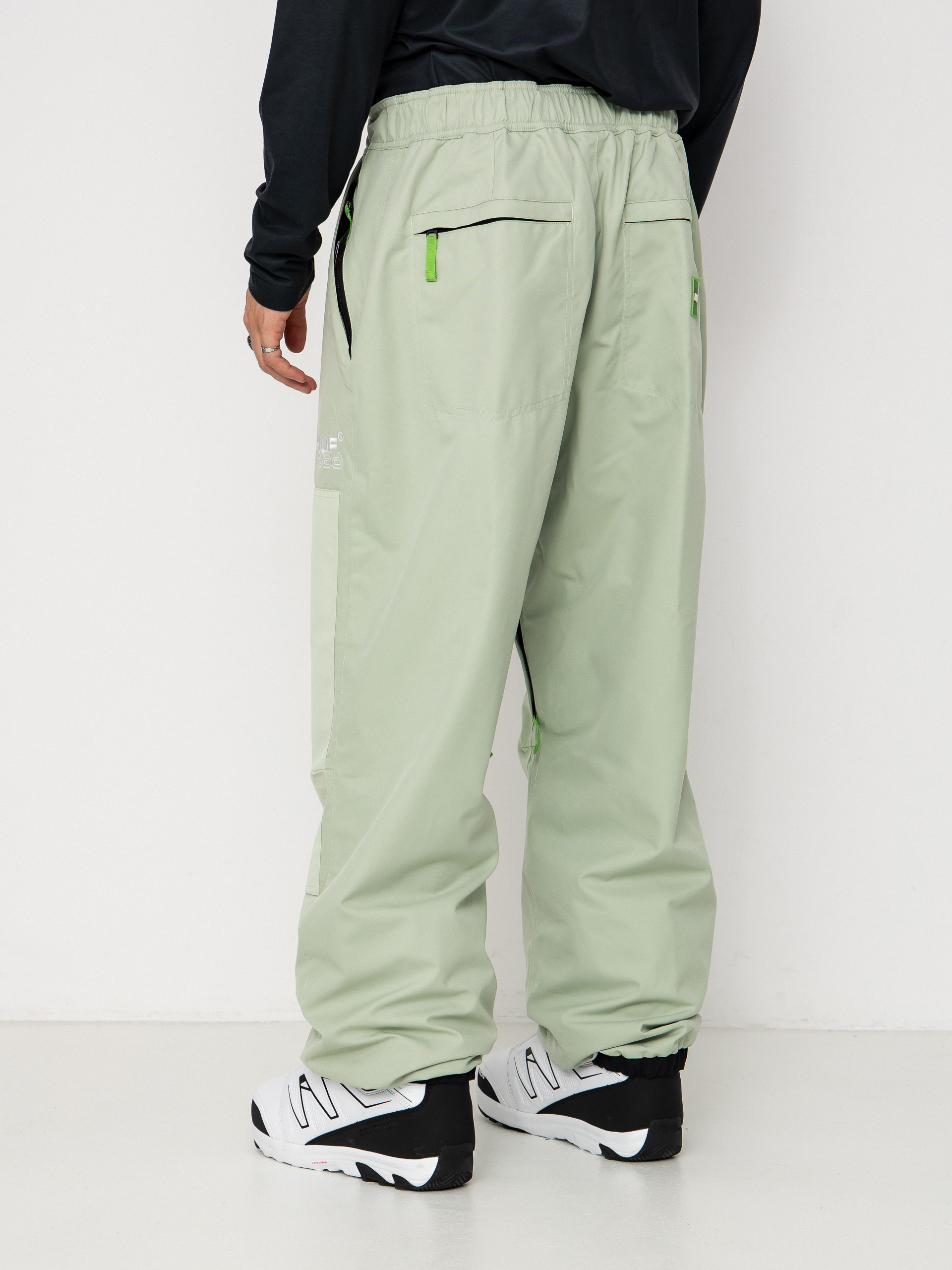 Мъжко Сноуборд панталони 686 X Huf Double H (huf green colorblock)