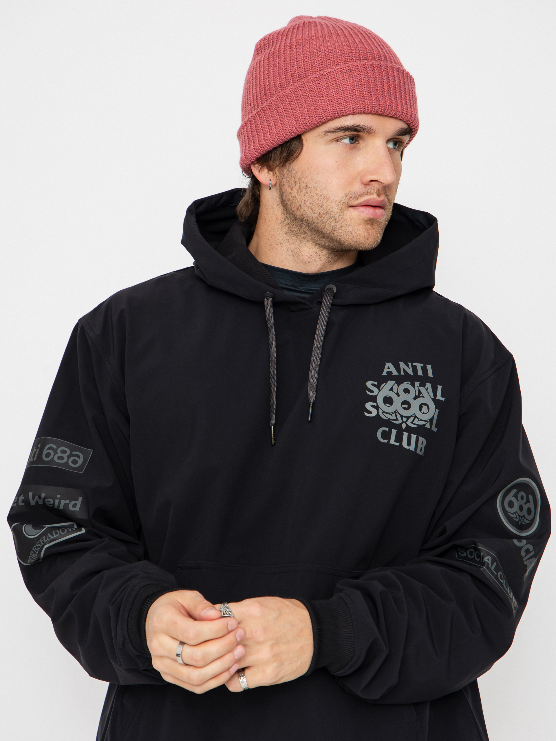 Мъжки Термо суитшърт 686 X ASSC F1 Waterproof Team HD (assc black)