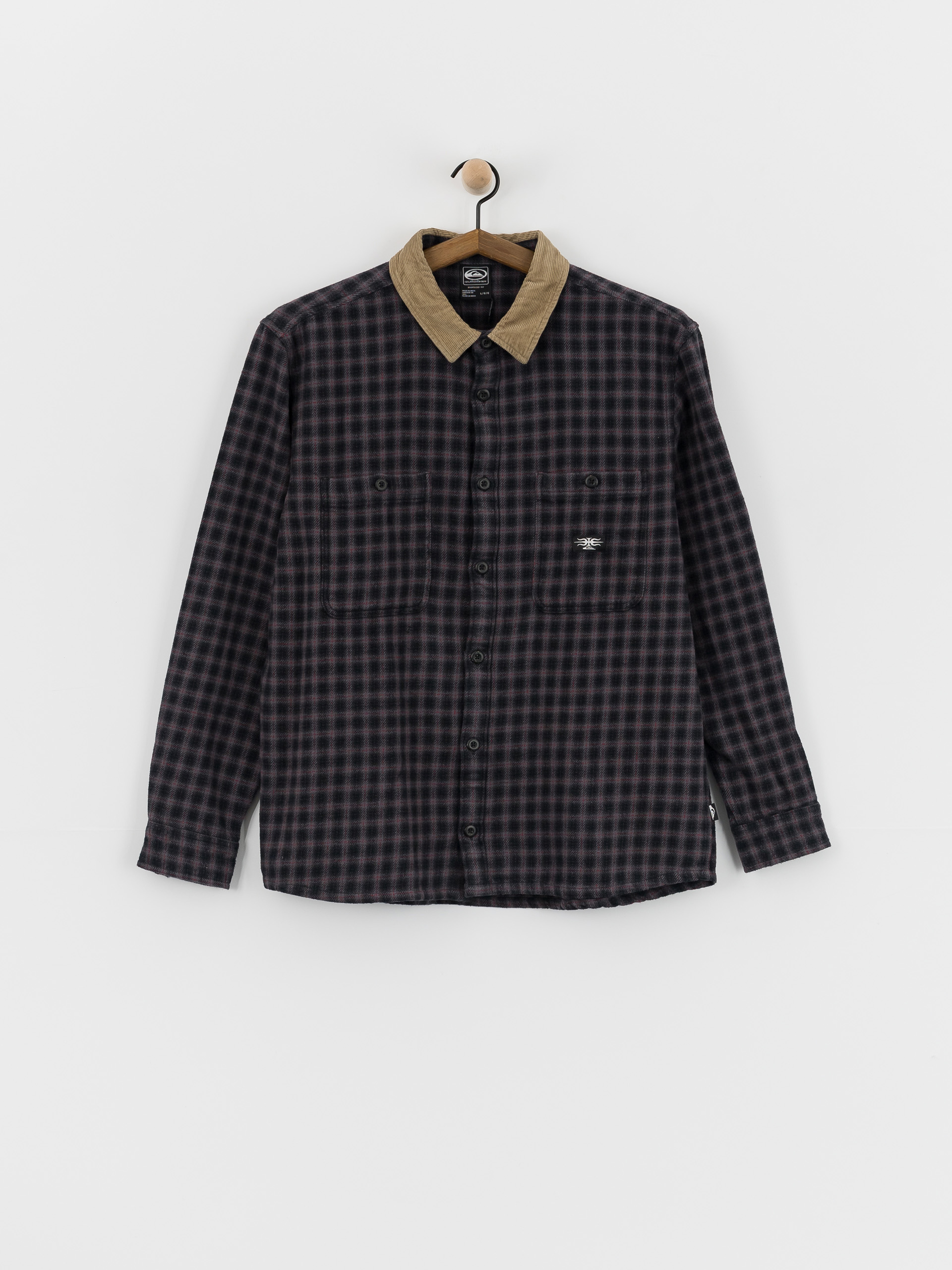 Риза Quiksilver Mercury Sandstrokes (sand strokes black)