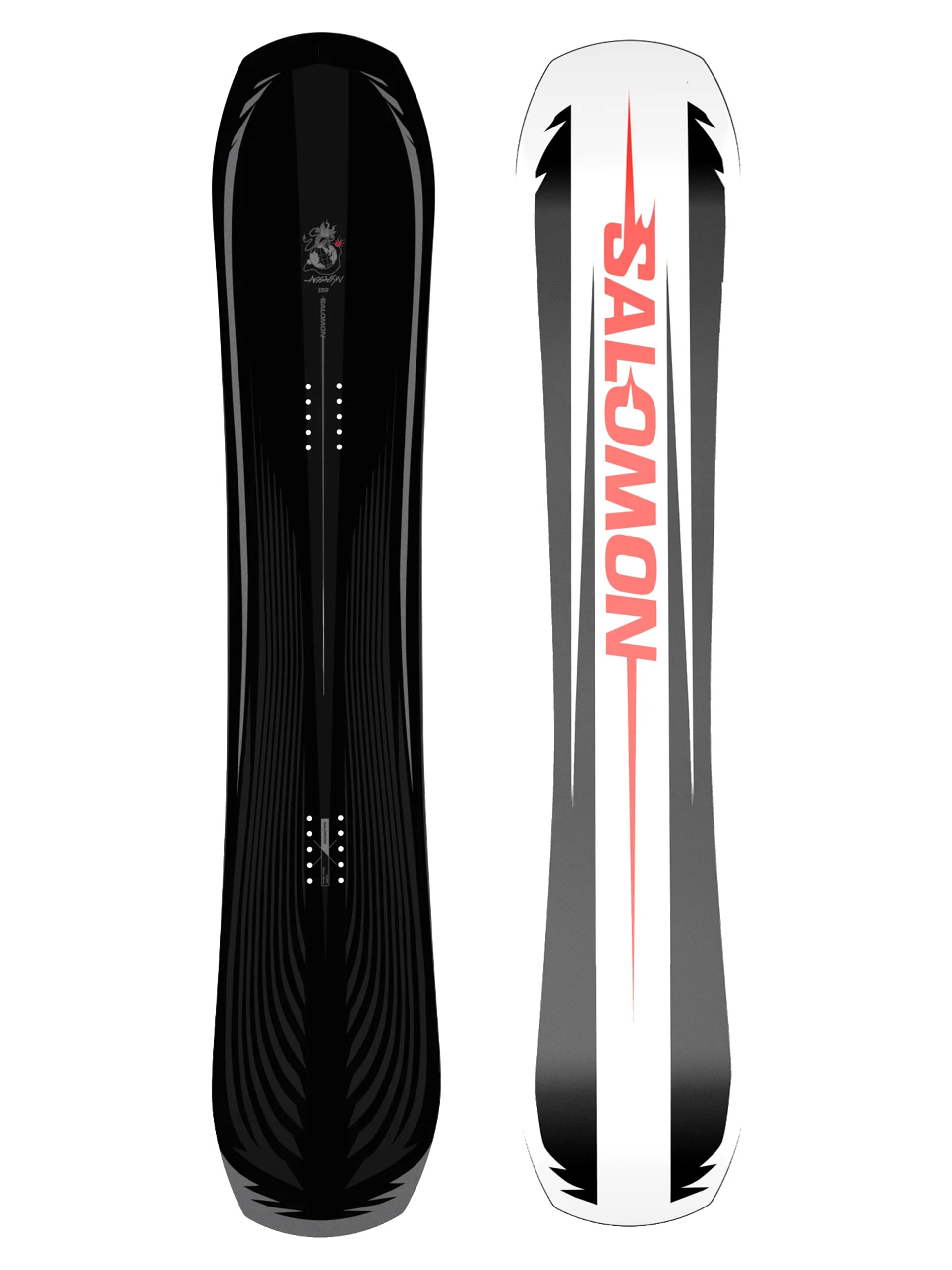 Мъжки Сноуборд Salomon Assassin Pro (white/black/red)