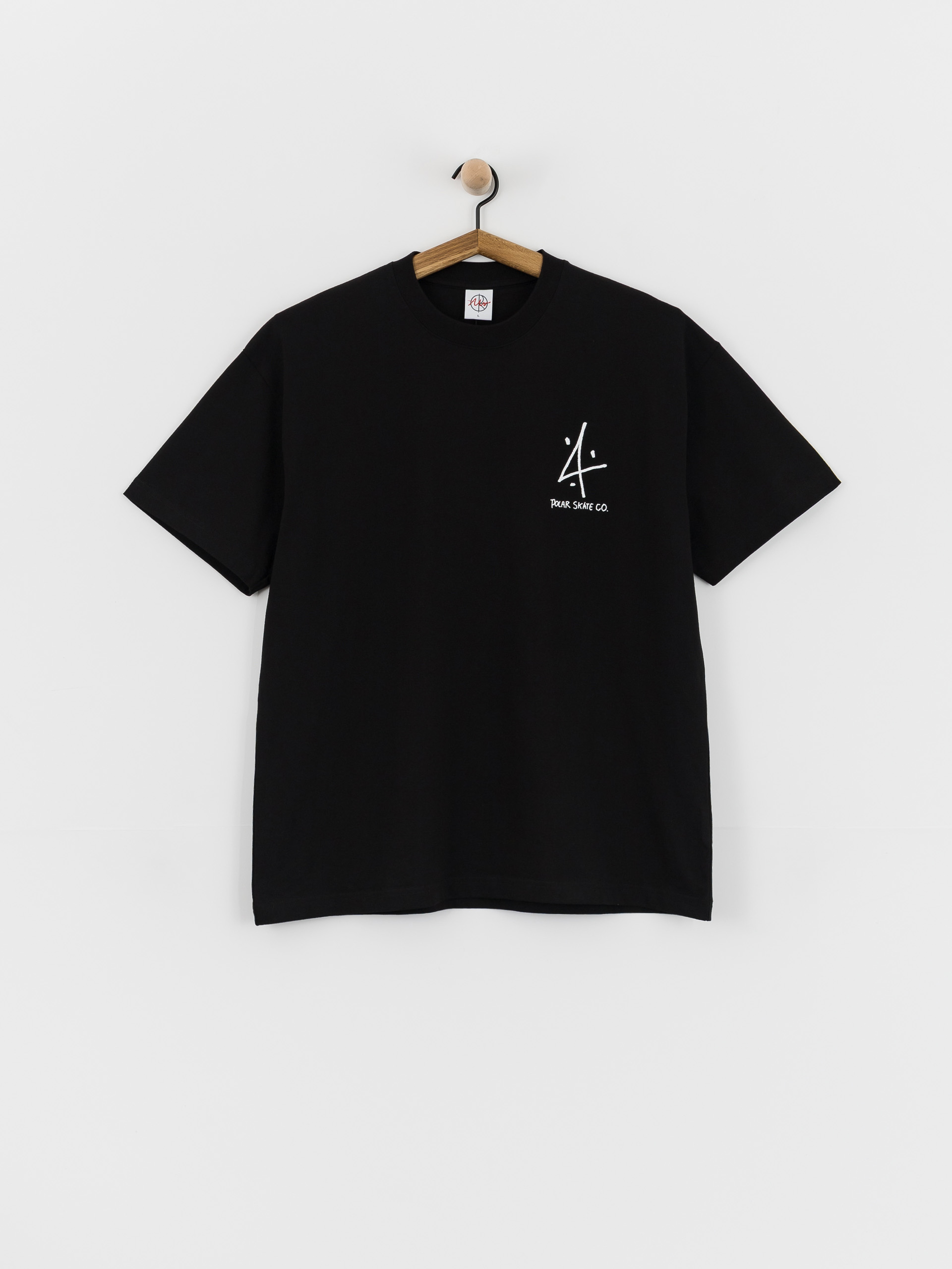 Тениска Polar Skate Two Runners (black)