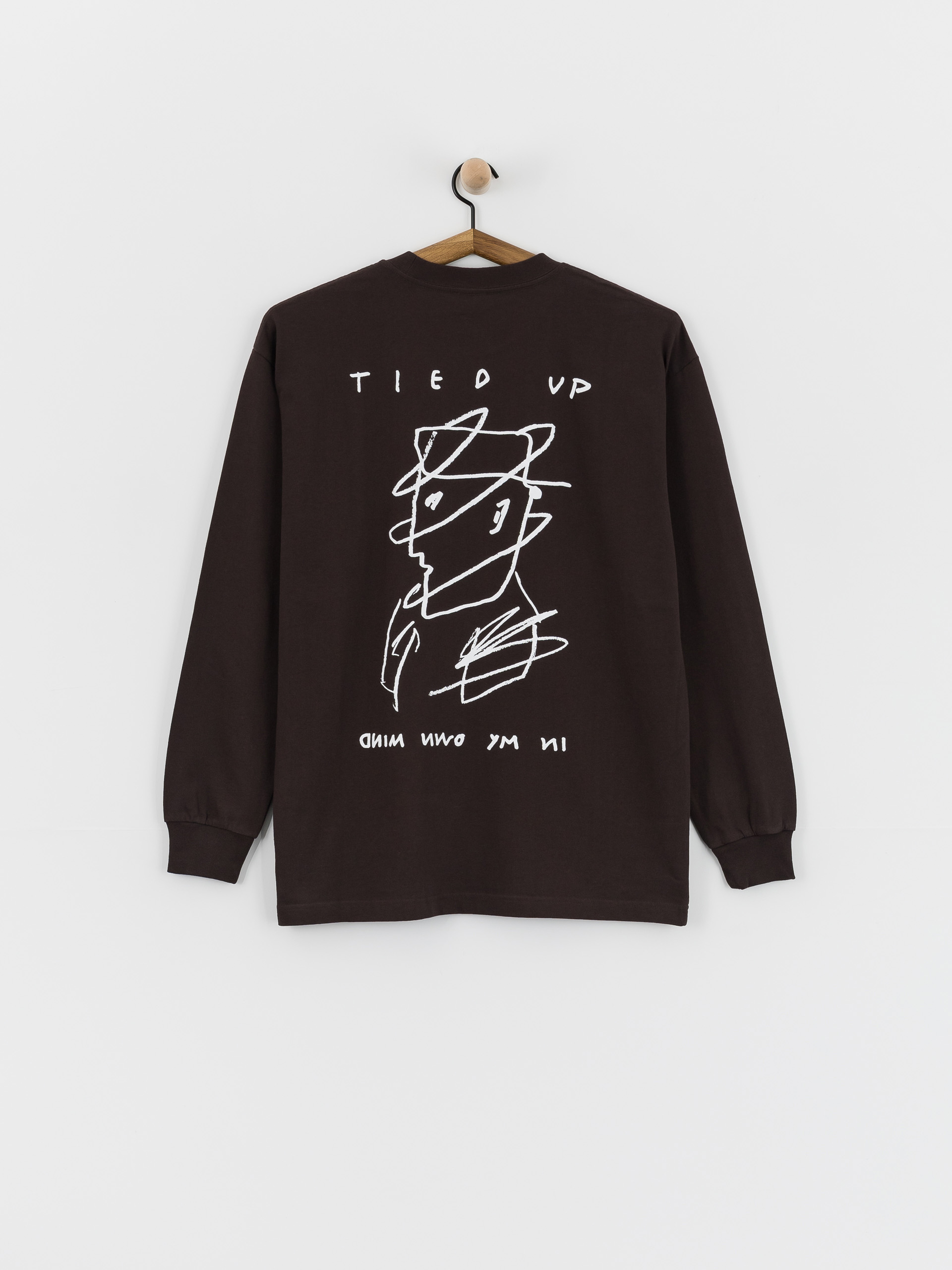 Блуза Polar Skate Tied Up (washed chocolate)