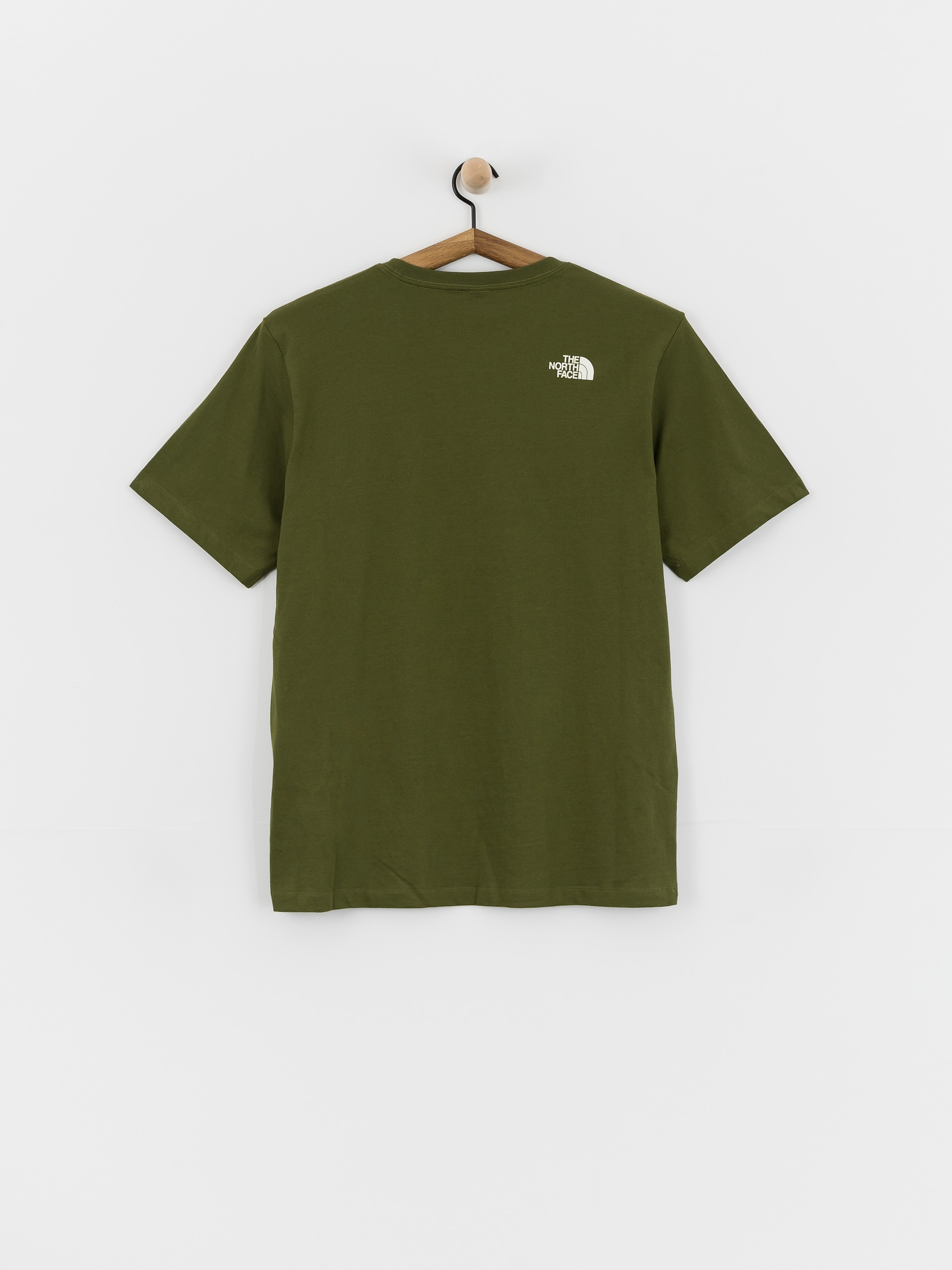 Тениска The North Face Mountain Line (woodland green)