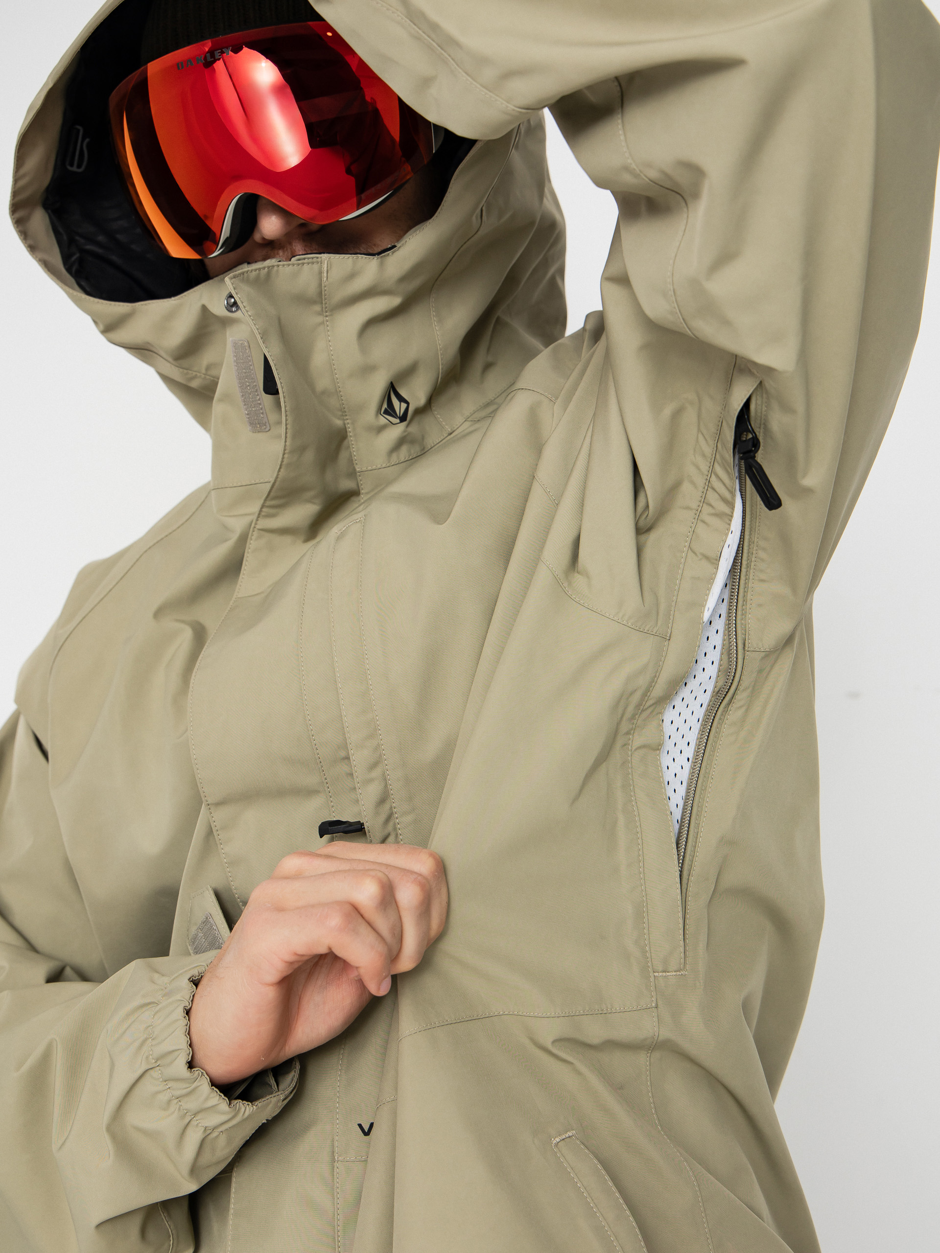 Мъжки Сноуборд яке Volcom Dua Gore Tex (moss green)