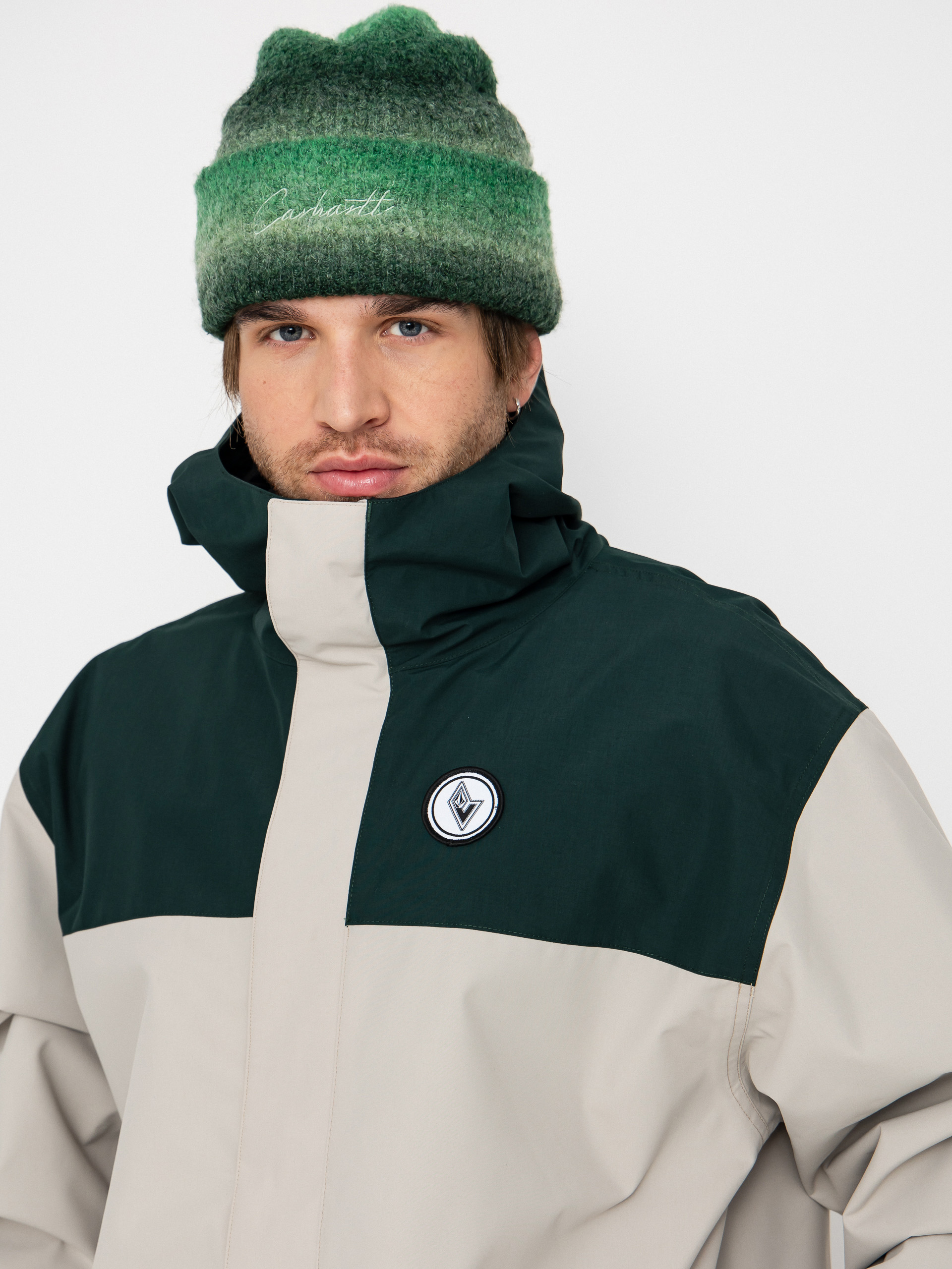 Мъжки Сноуборд яке Volcom Buckthreeeighty (stone)