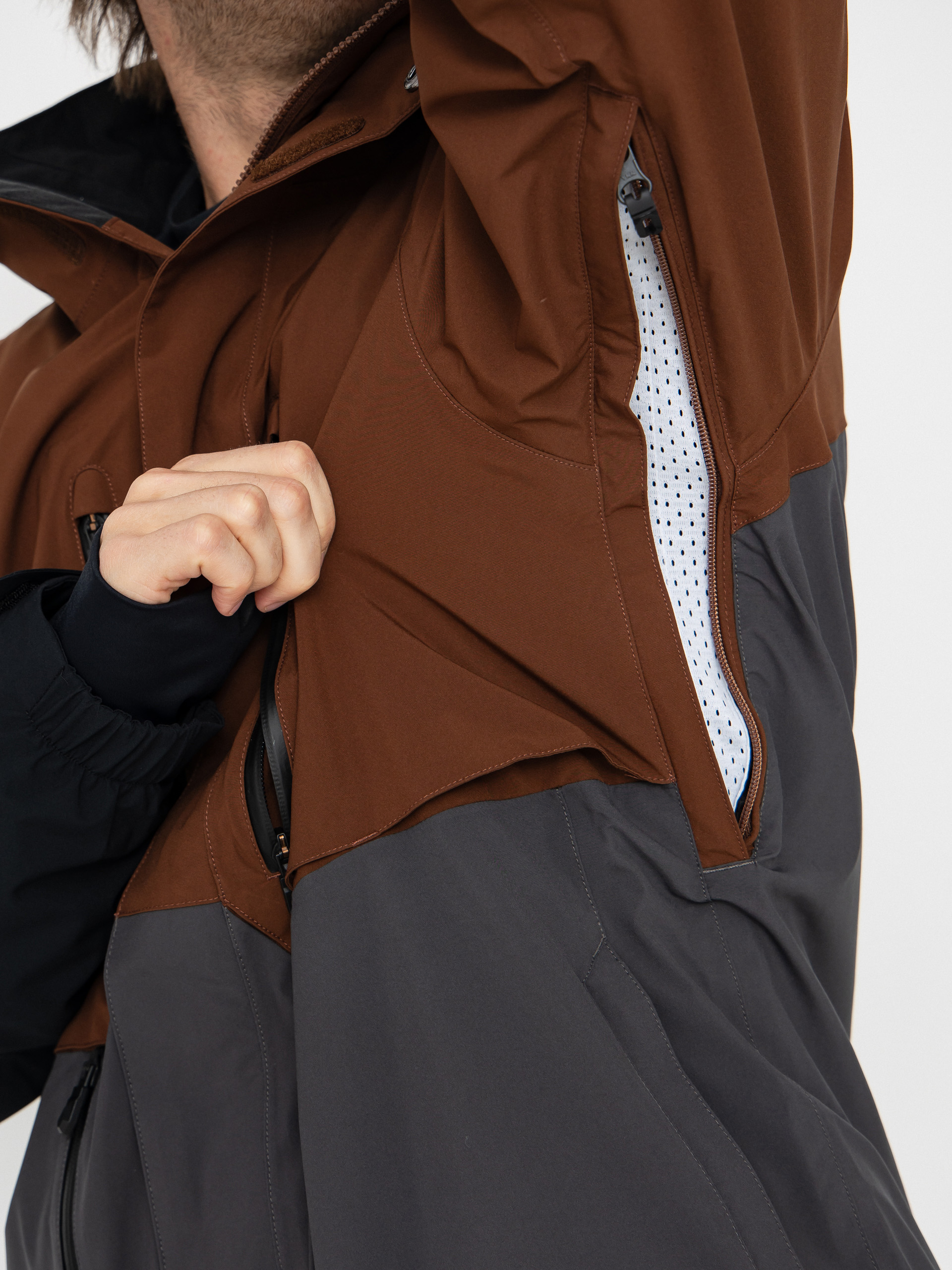 Мъжки Сноуборд яке Volcom Rnge Stretch 30K (brown)