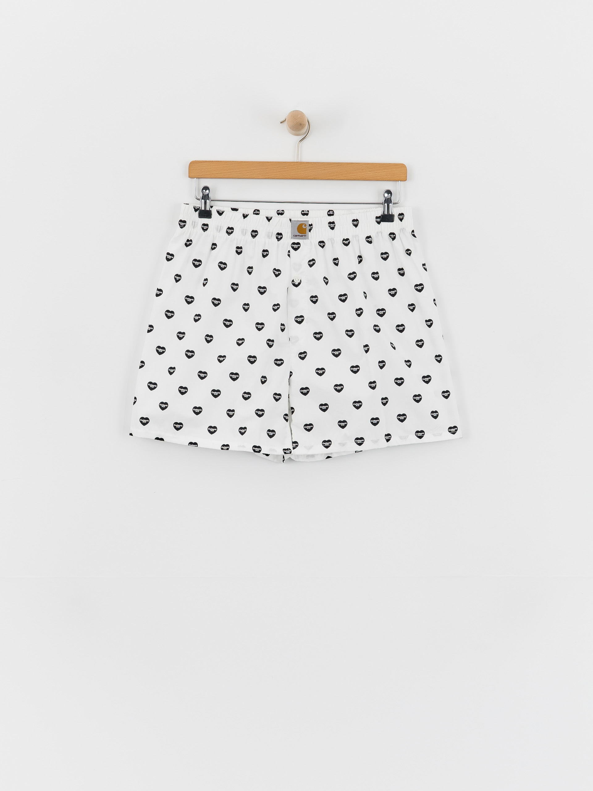 Бельо Carhartt WIP Cotton Boxer (heart print/white/black)