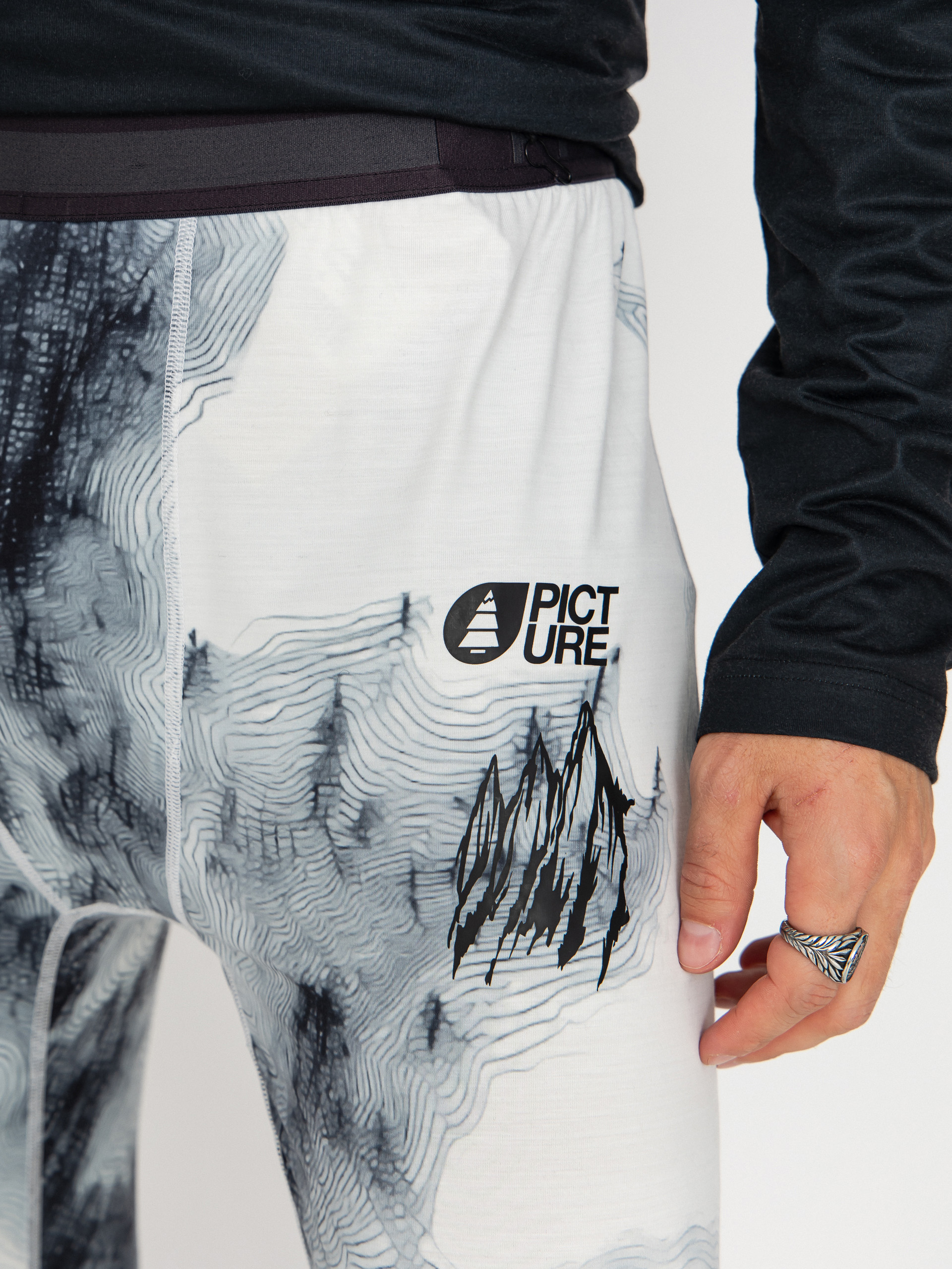 Мъжко Термоклинове Picture Lhotse Printed (snowy pine print)