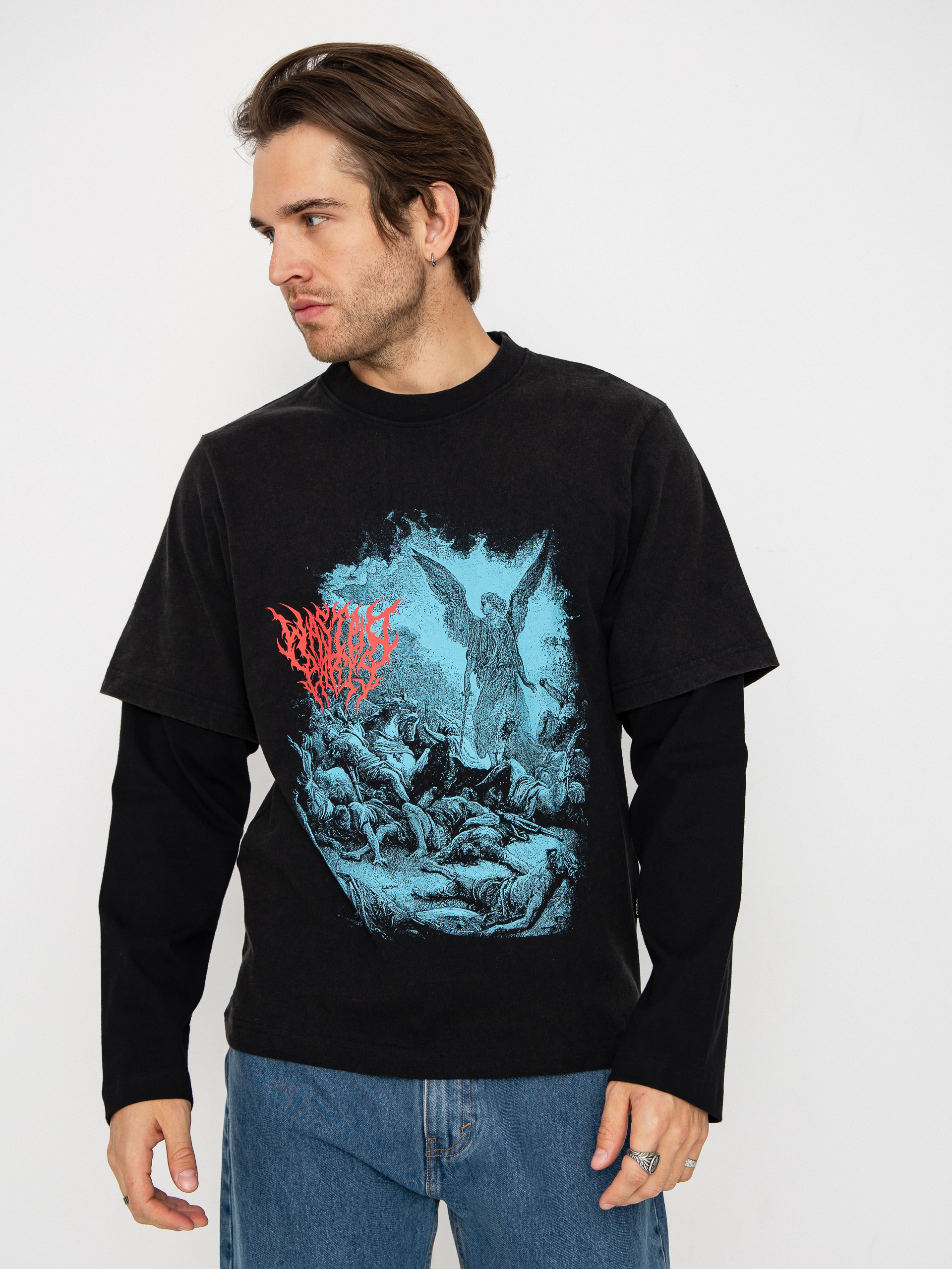 Тениска Wasted Paris Legion T Age (faded black/black)