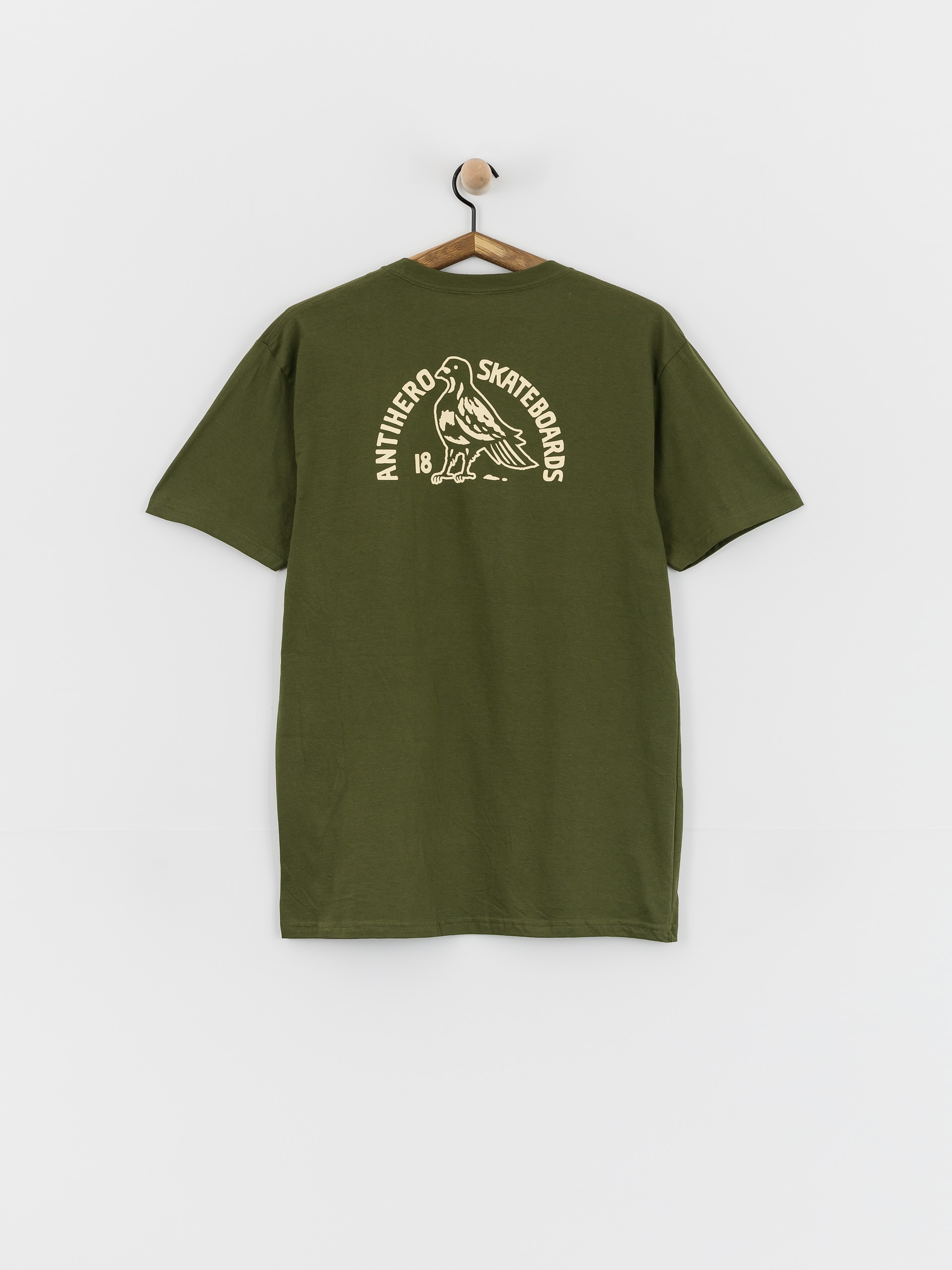 Тениска Antihero Clubhouse (olive w/cream prints)