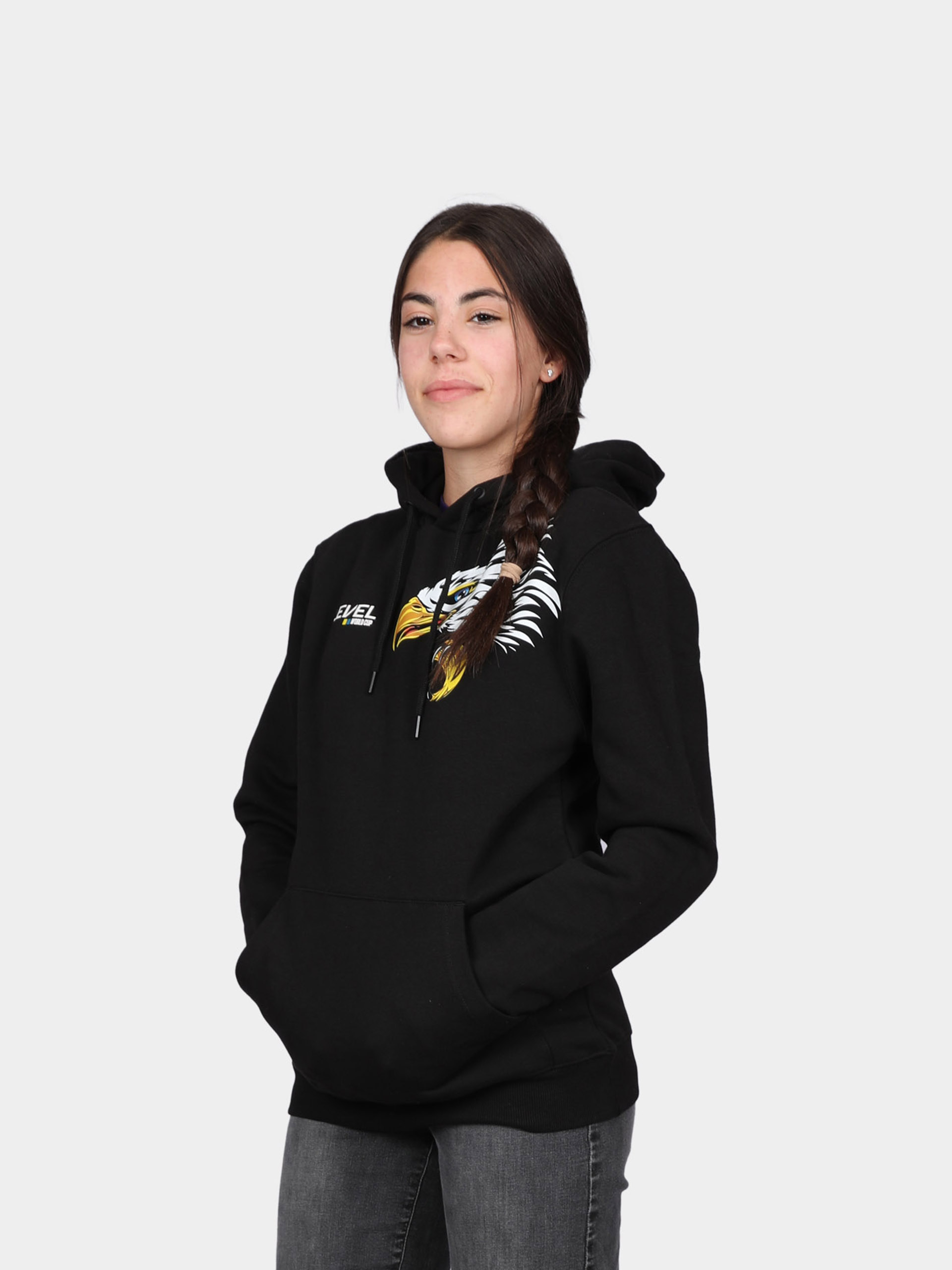 Суитшърт Level Hoodie Level World Cup JR (black)