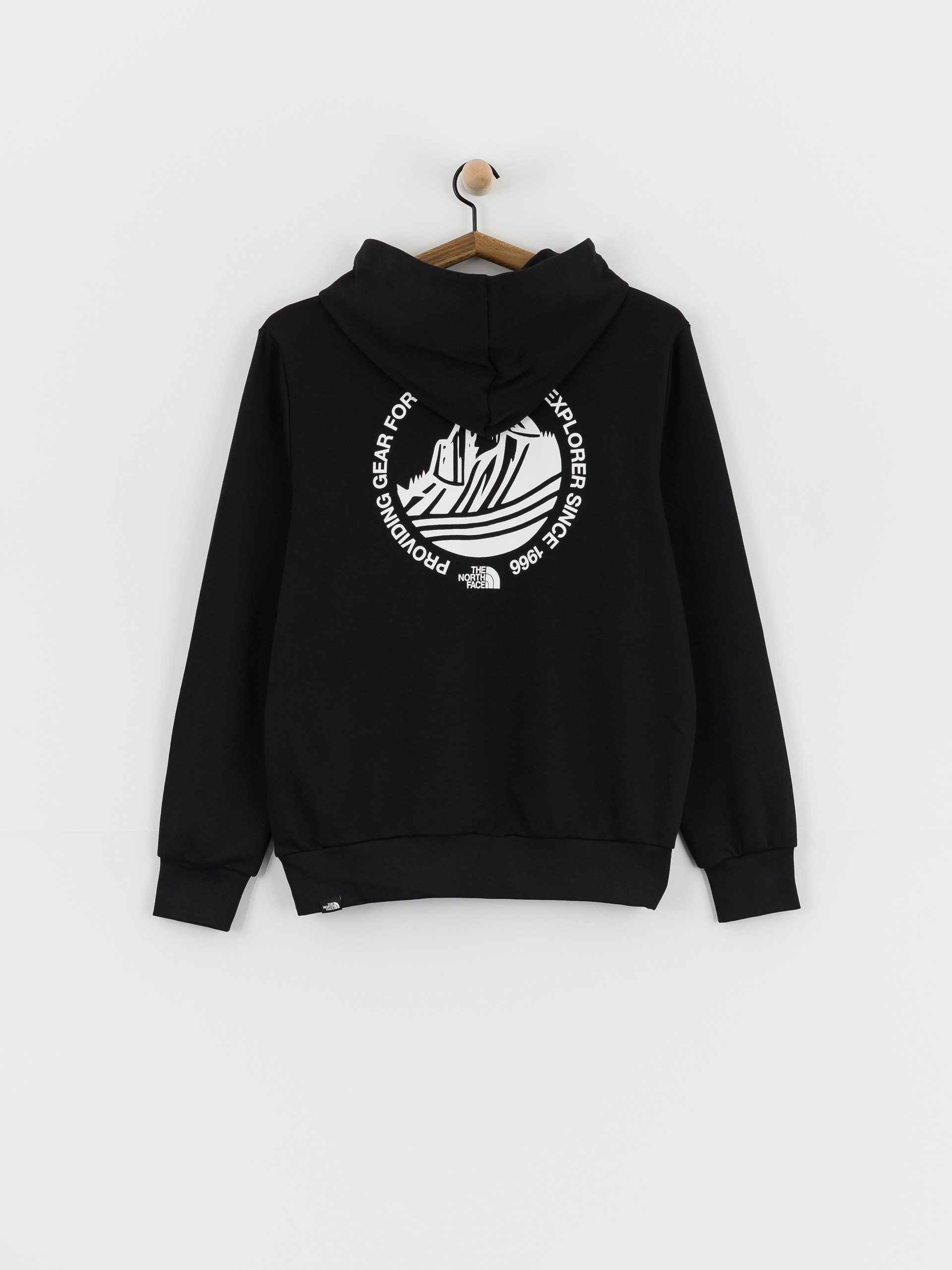 Суитшърт с качулка The North Face Monte HD (tnf black)