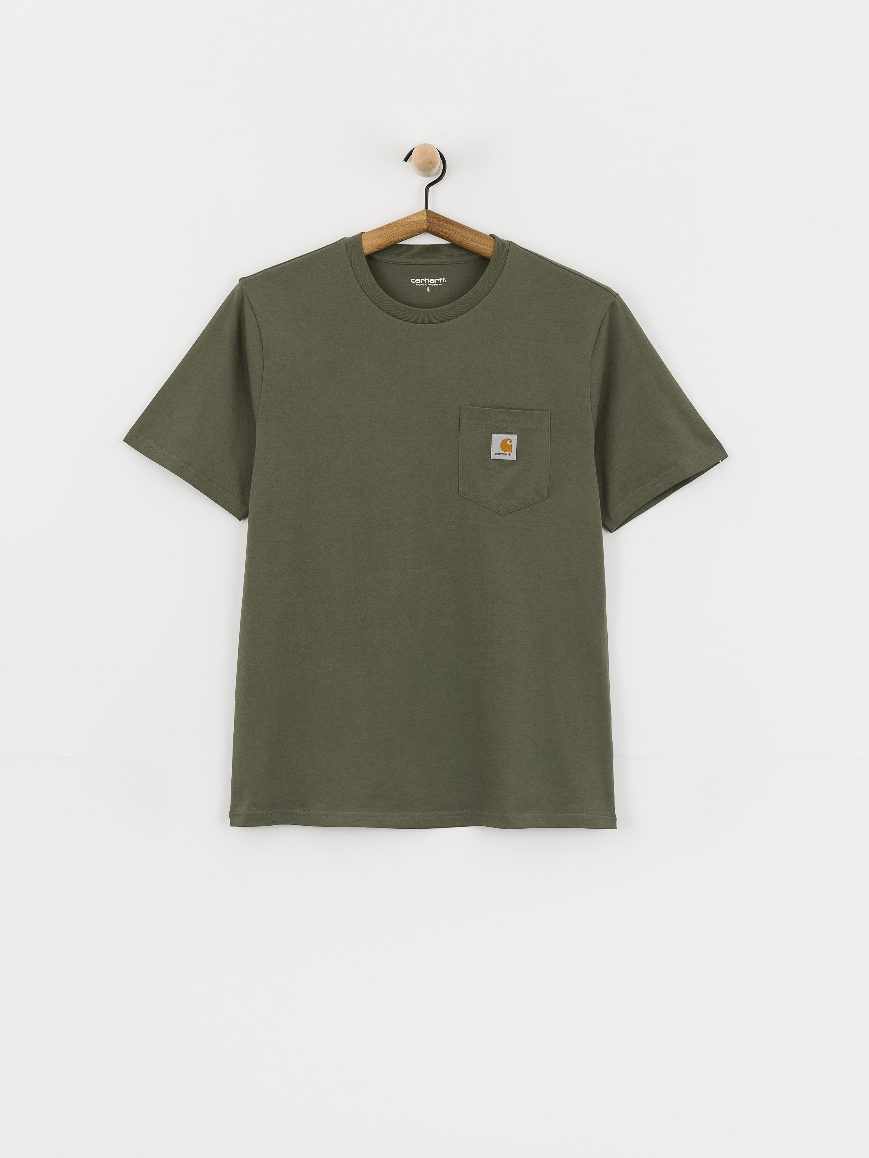 Тениска Carhartt WIP Pocket (leaf)