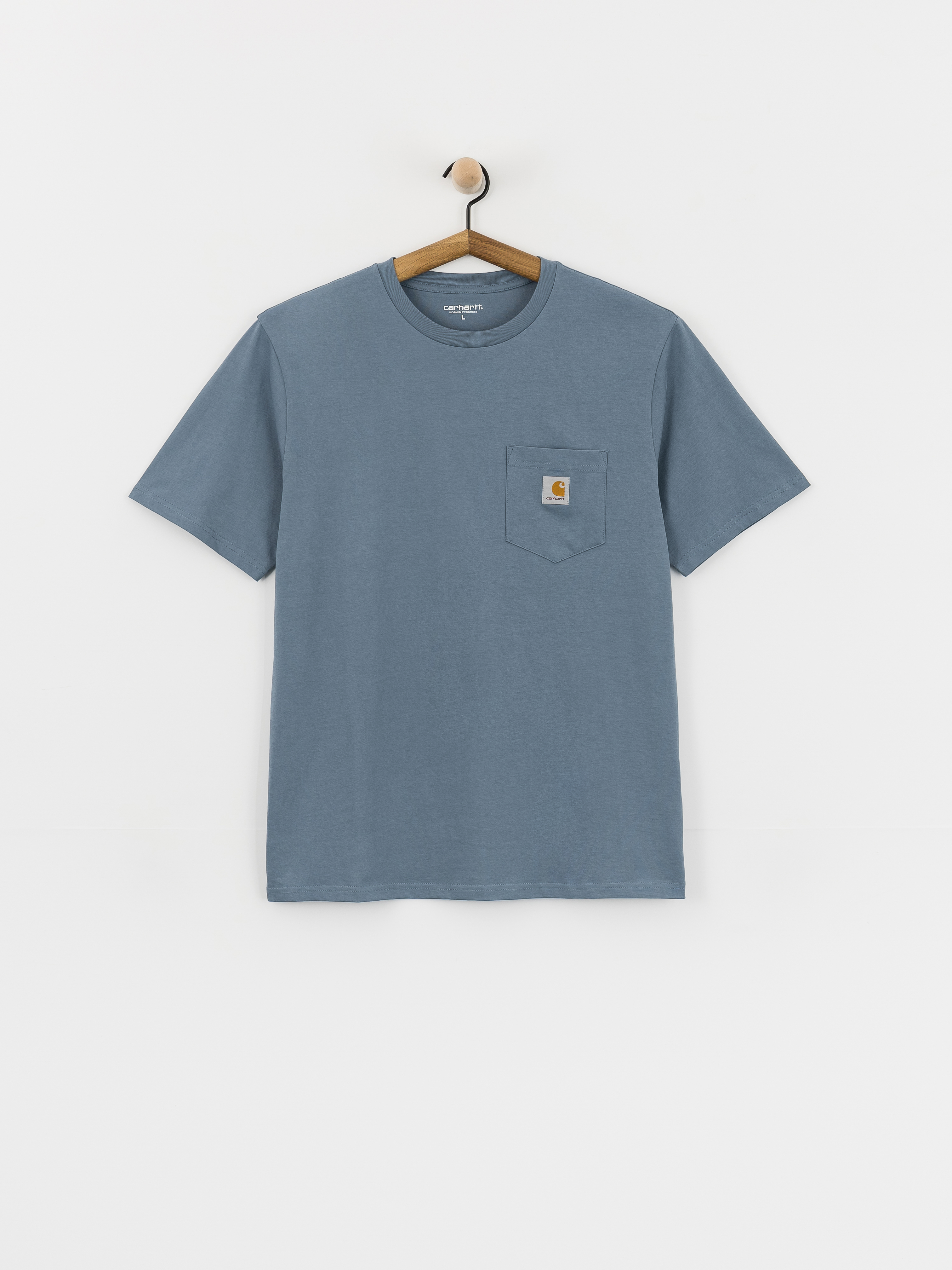 Тениска Carhartt WIP Pocket (velvet blue)
