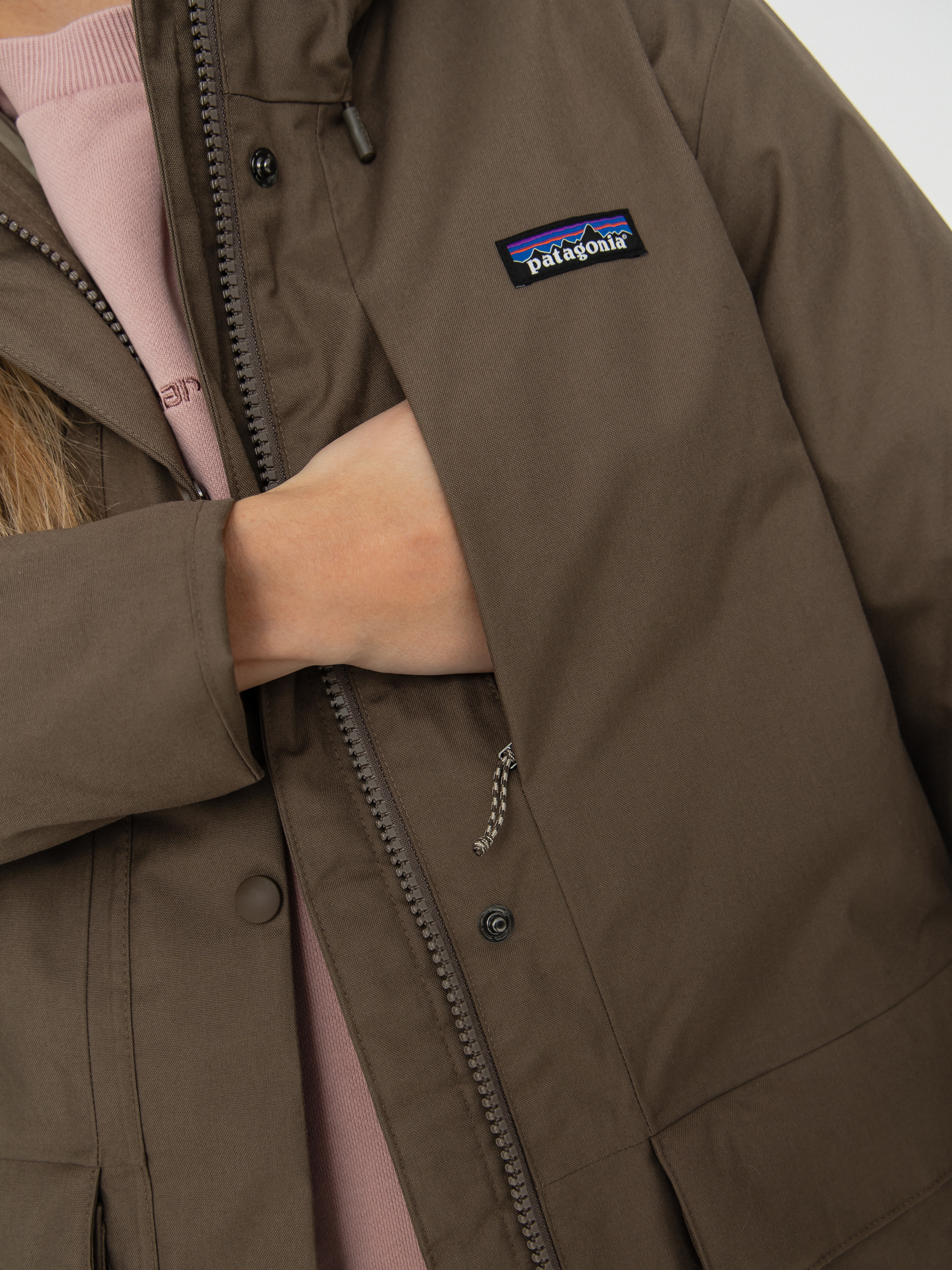 Яке Patagonia Pine Bank 3 in 1 Parka Wmn (marlow brown)