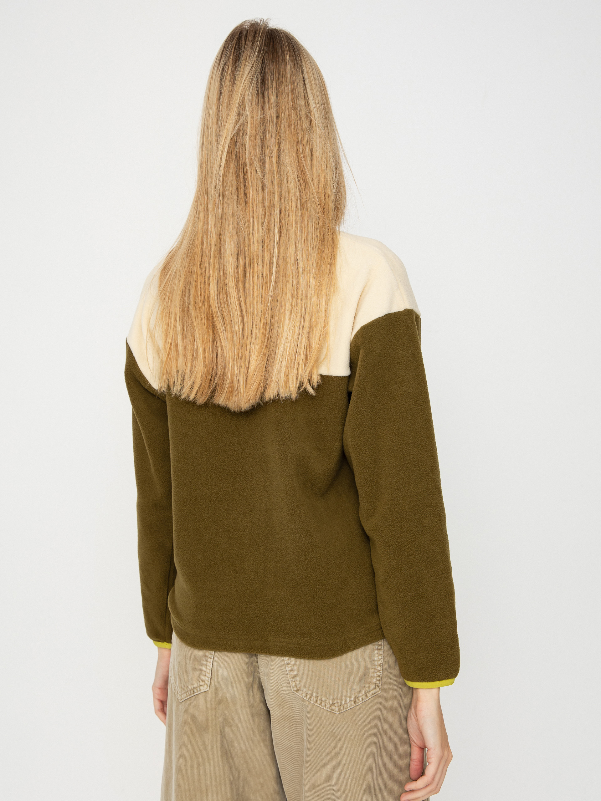 Дамски Поларени суитшърт Picture Arcca 1/4 Zip (tobacco)