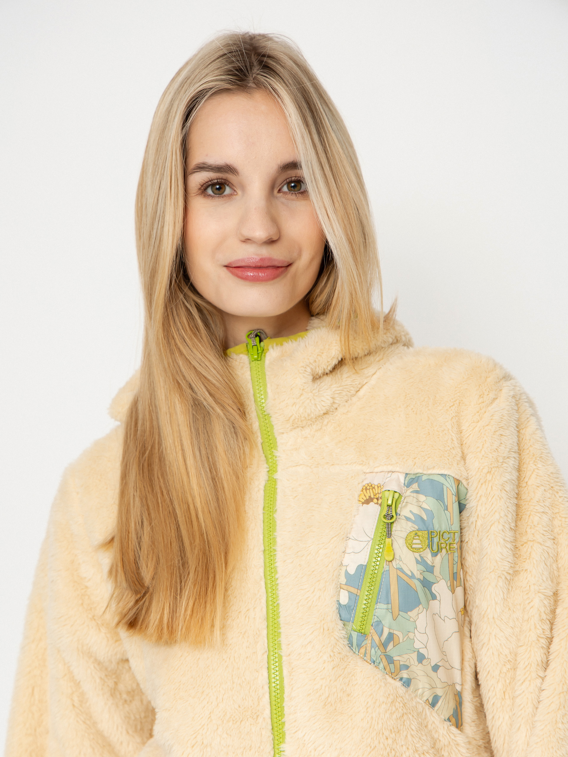 Дамски Поларени суитшърт Picture Izimo (wood ash)