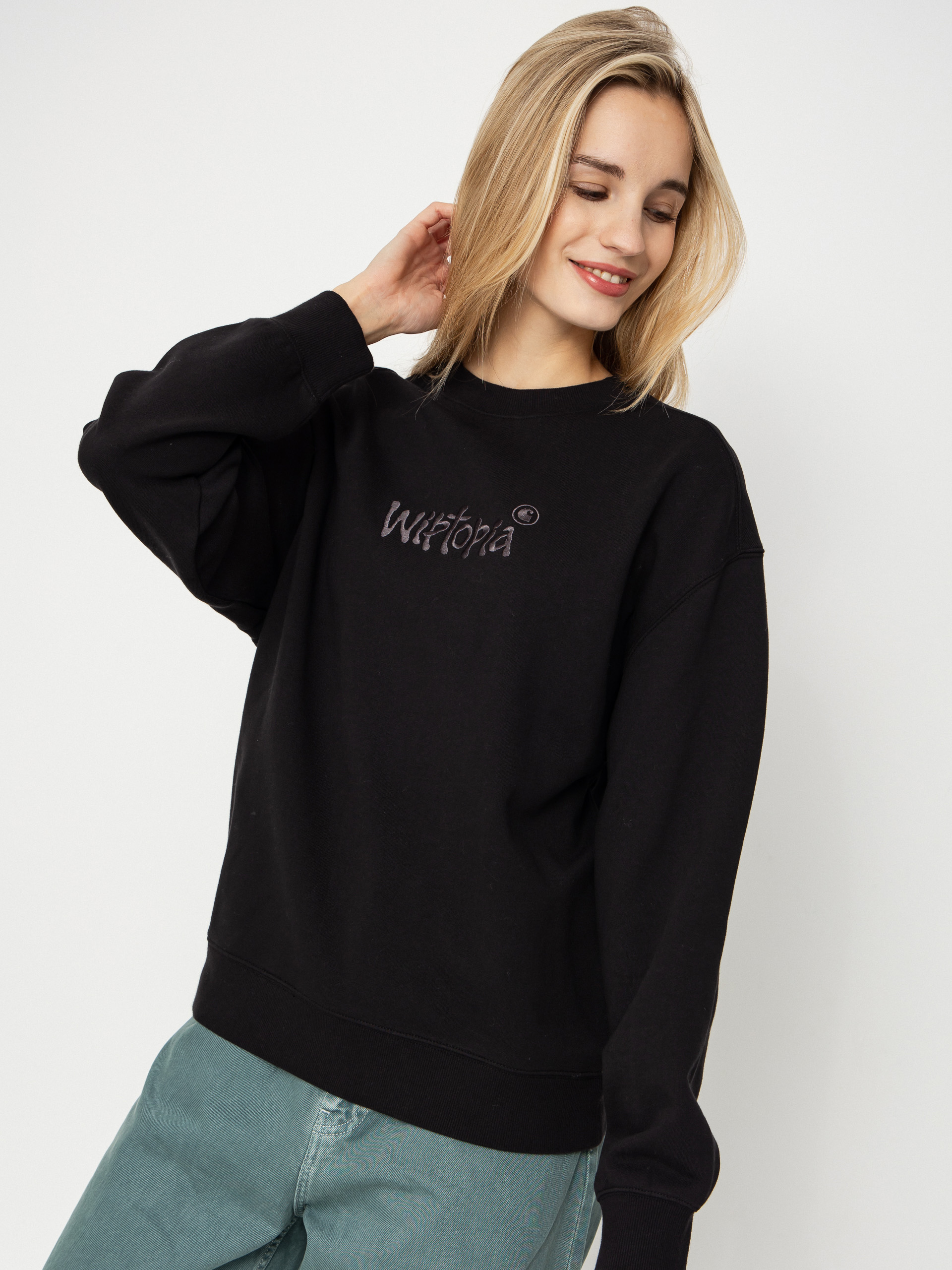 Суитшърт Carhartt WIP Wiptopia Script Wmn