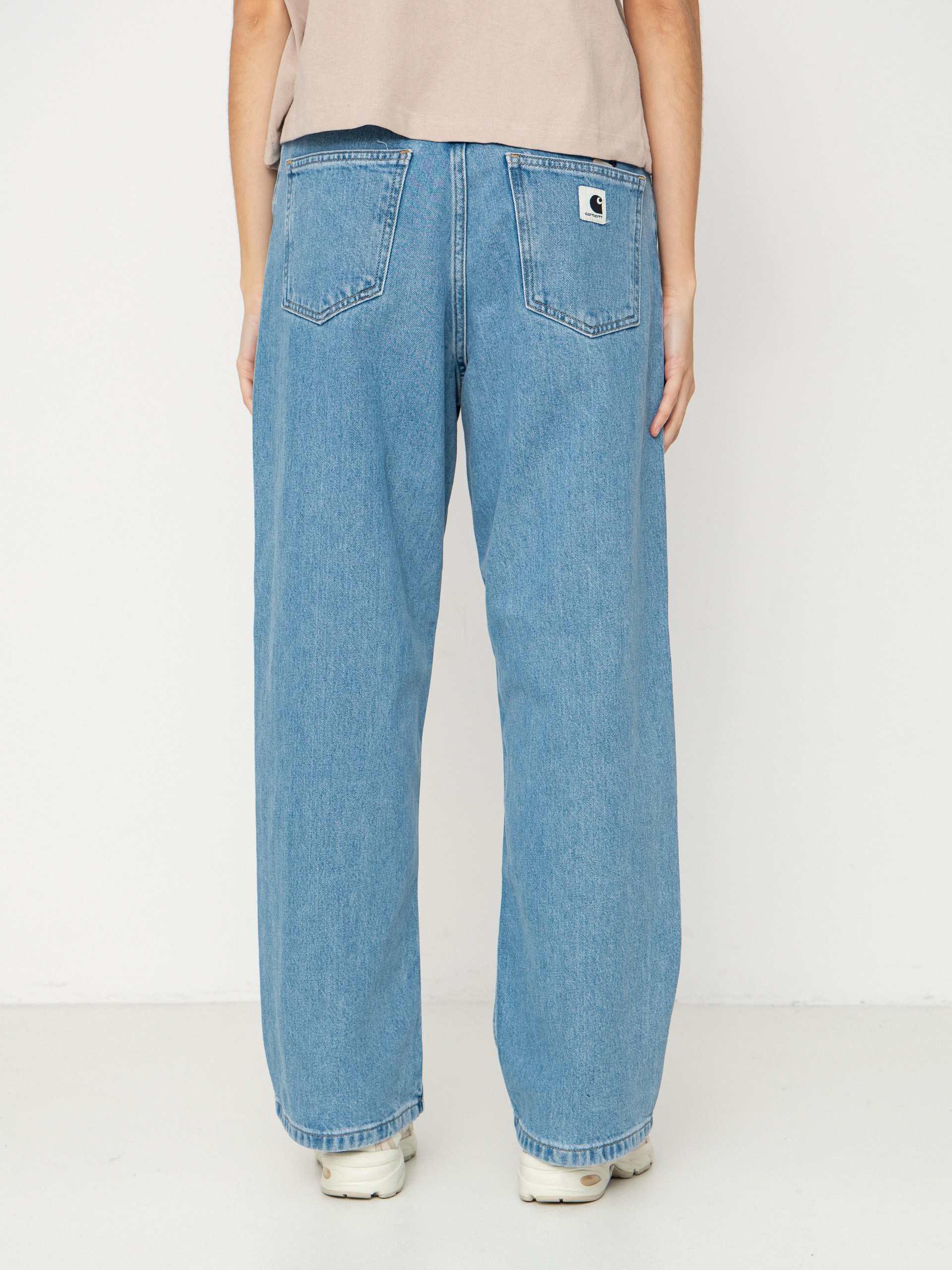 Панталони Carhartt WIP Brandon Wmn (blue stone bleched)